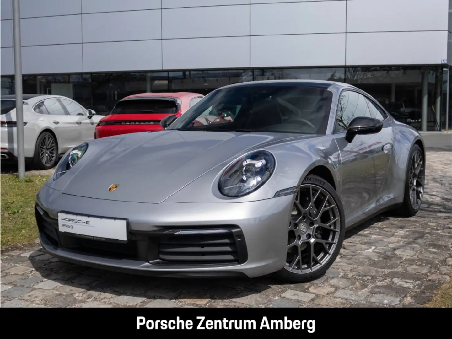 Porsche 992 911 Carrera Leichtbaudach Sportabgas BOSE Rückfahr Argento - 1
