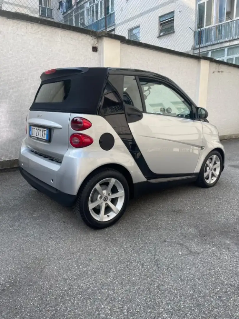 smart forTwo 1000 52 kW cabrio pulse Zilver - 1