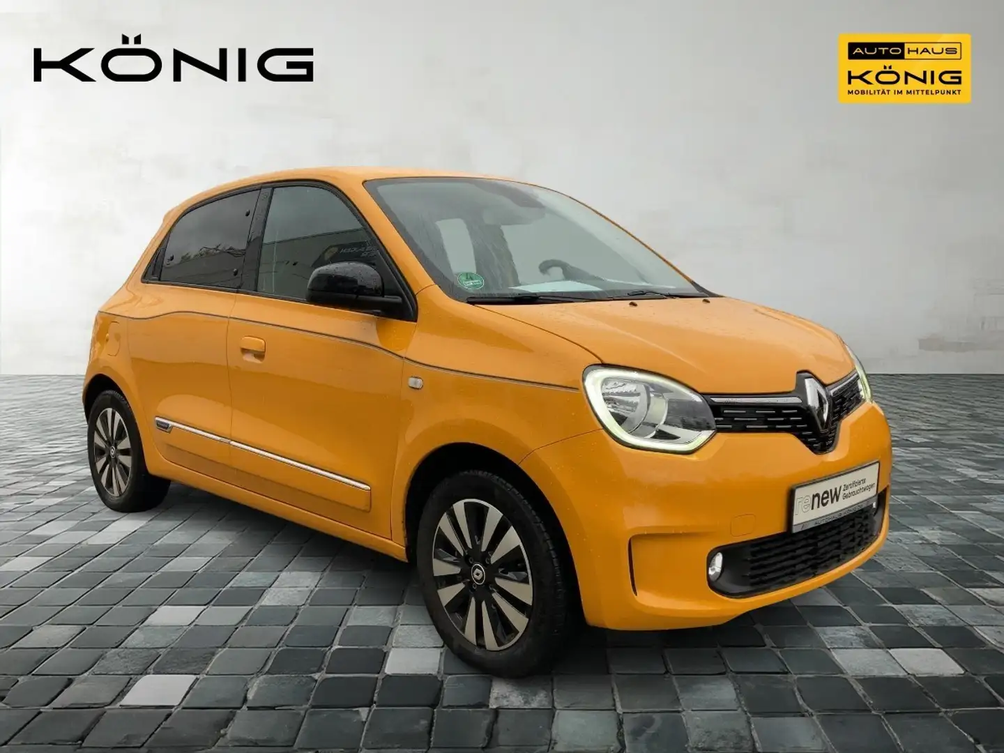 Renault Twingo E-TECH 100% elektrisch Techno Klima PDC Gelb - 2