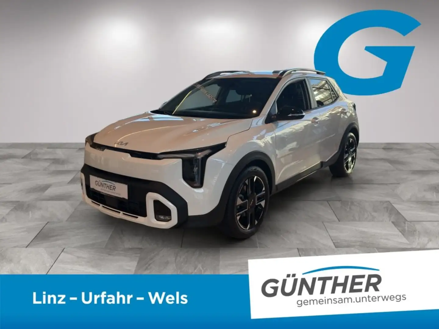 Kia Stonic GT-LINE 1.0 TGDI 48V DCT7 115 SD Weiß - 1