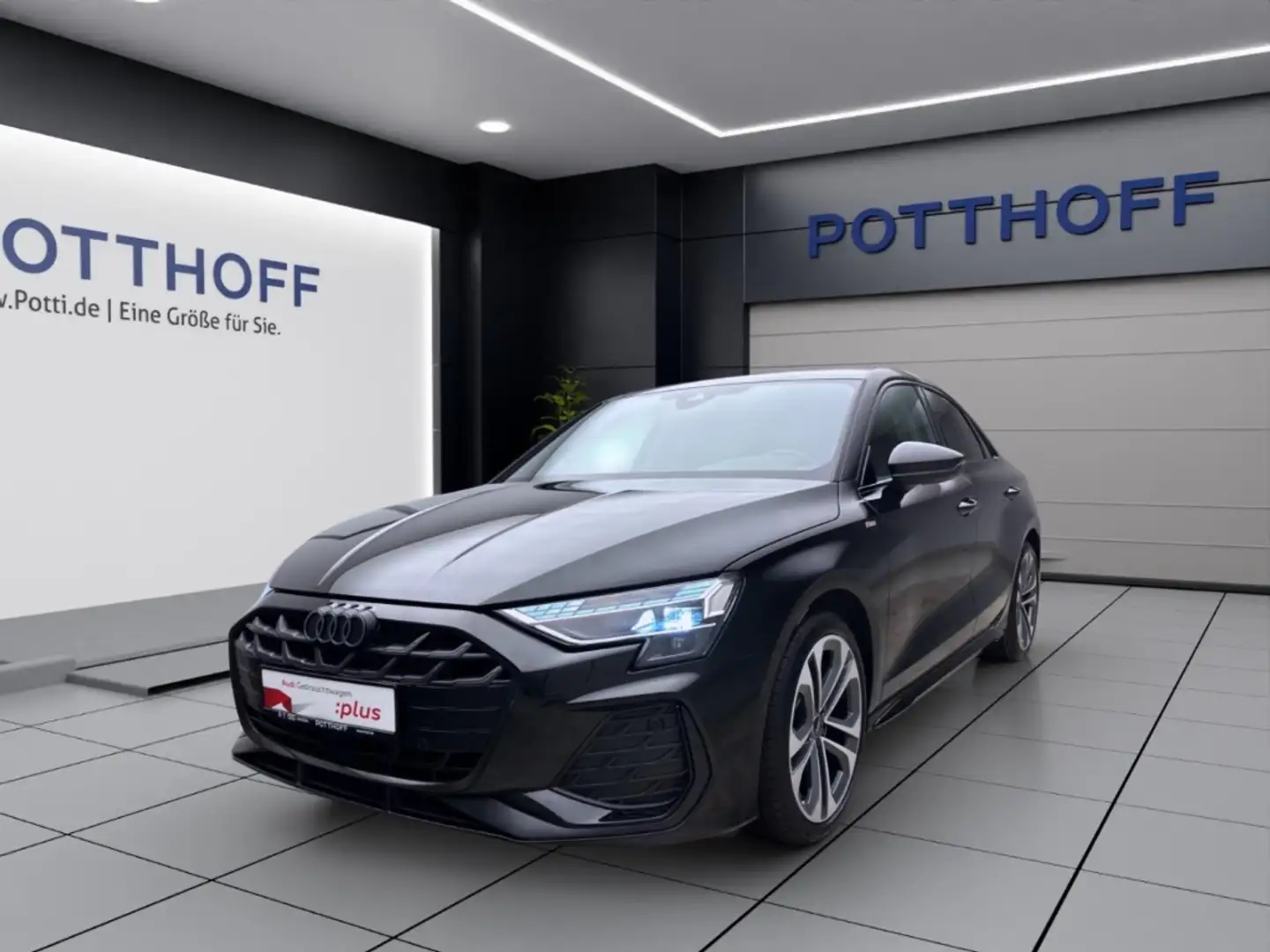 Audi A3 Limousine 30 TFSI S LINE AHK NAVI+ KAMERA LED Noir - 1