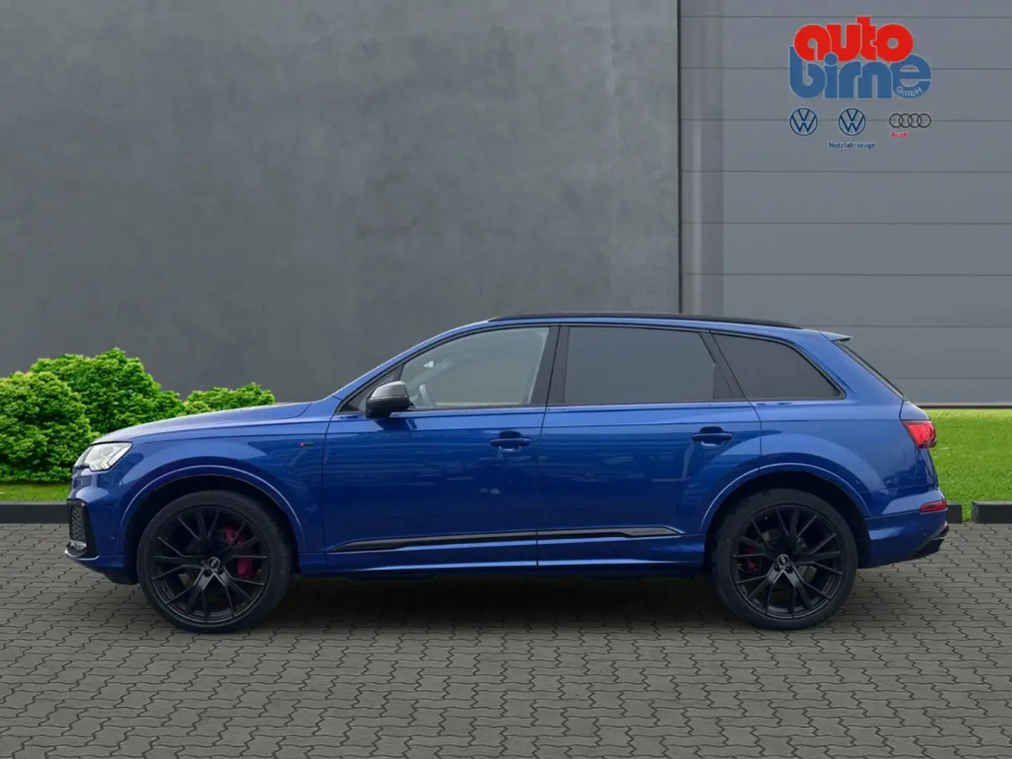 Audi Q7 50 TDI quattro competition plus S-line Sportpaket Blau - 2