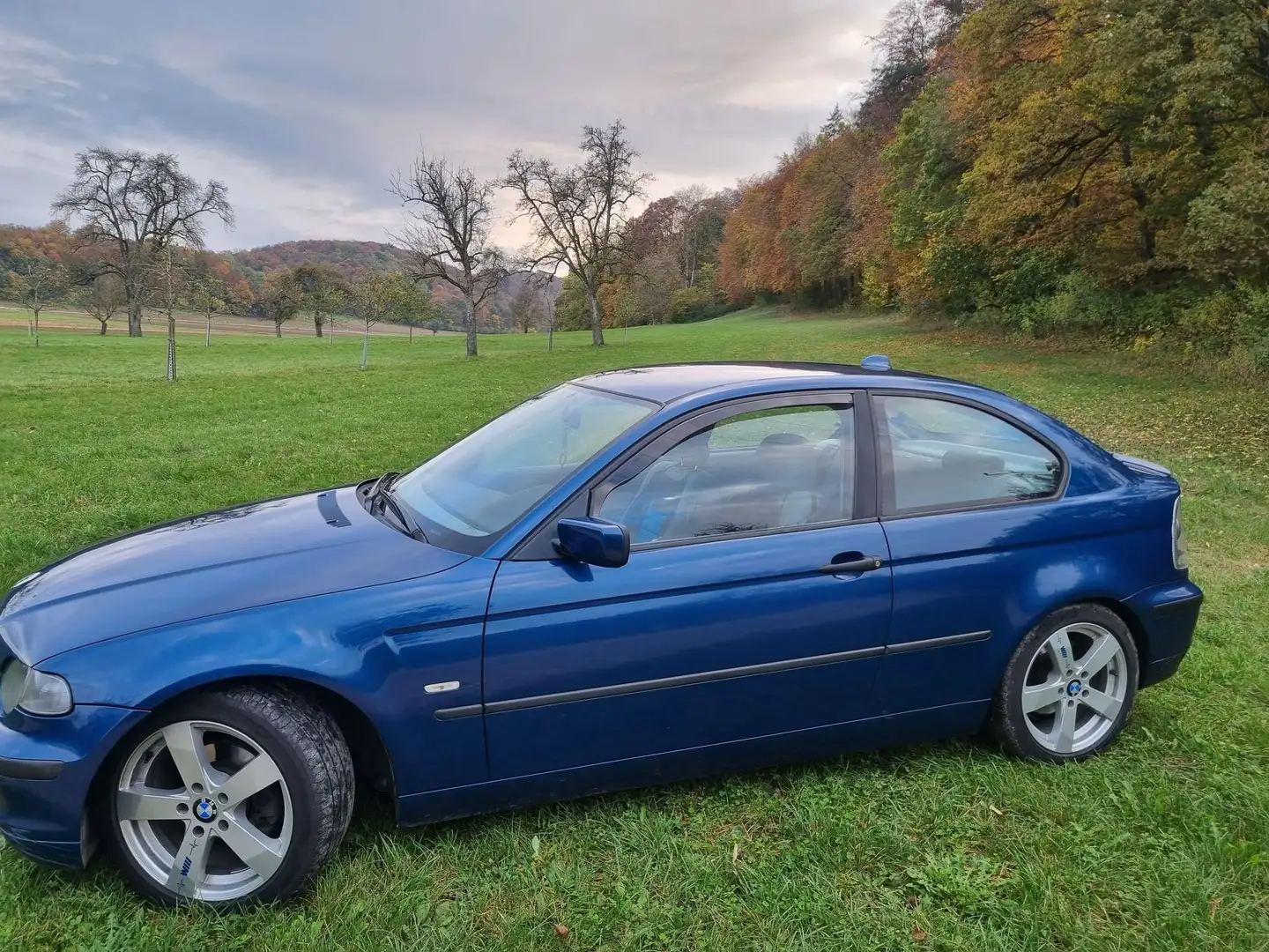 BMW 316 3er 316ti compact Niebieski - 1