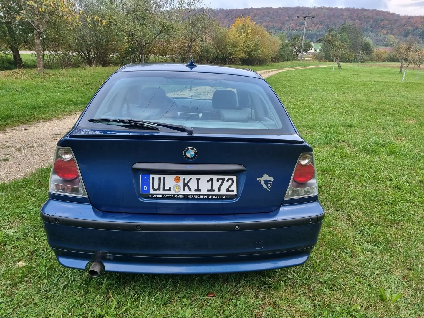 BMW 316 3er 316ti compact Niebieski - 2