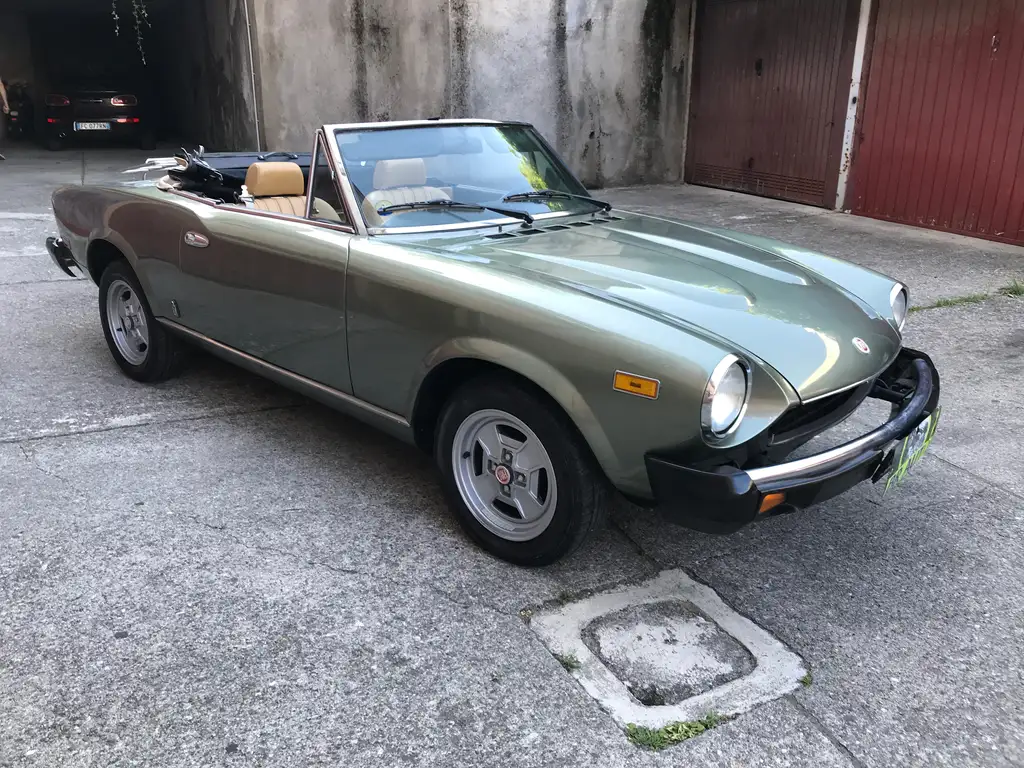 Fiat 124 Spider 1979 из Европы — купить под ключ