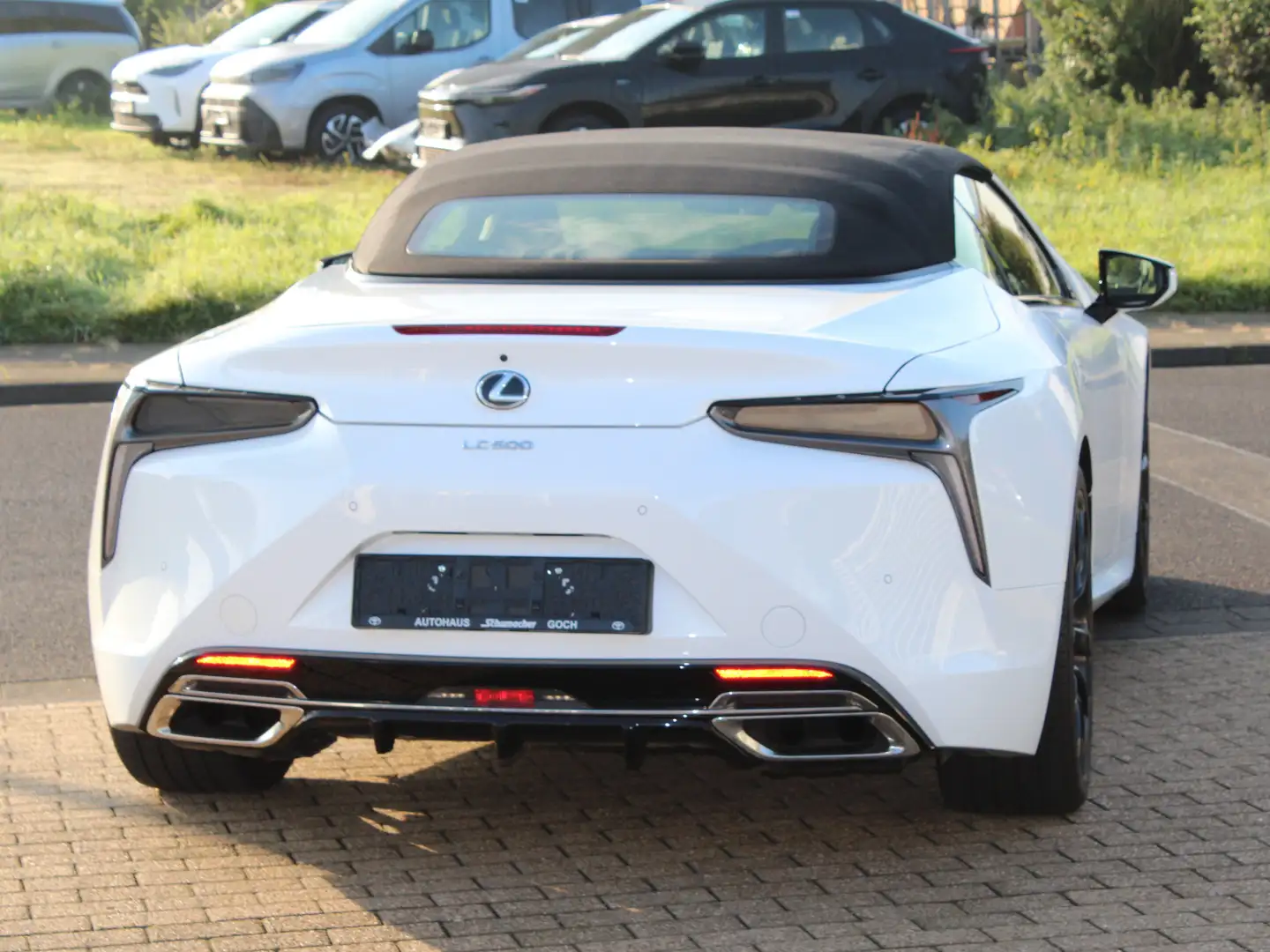 Lexus LC 500 Cabriolet,Touring & Performance Paket, Windschott. Blanco - 2