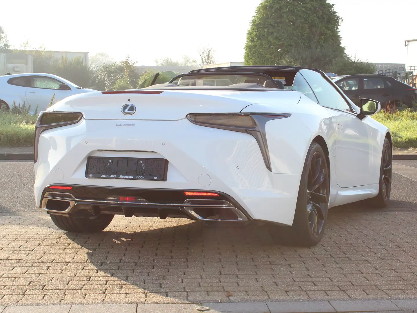 Lexus LC 500 Cabriolet,Touring & Performance Paket, Windschott. Blanco - 1