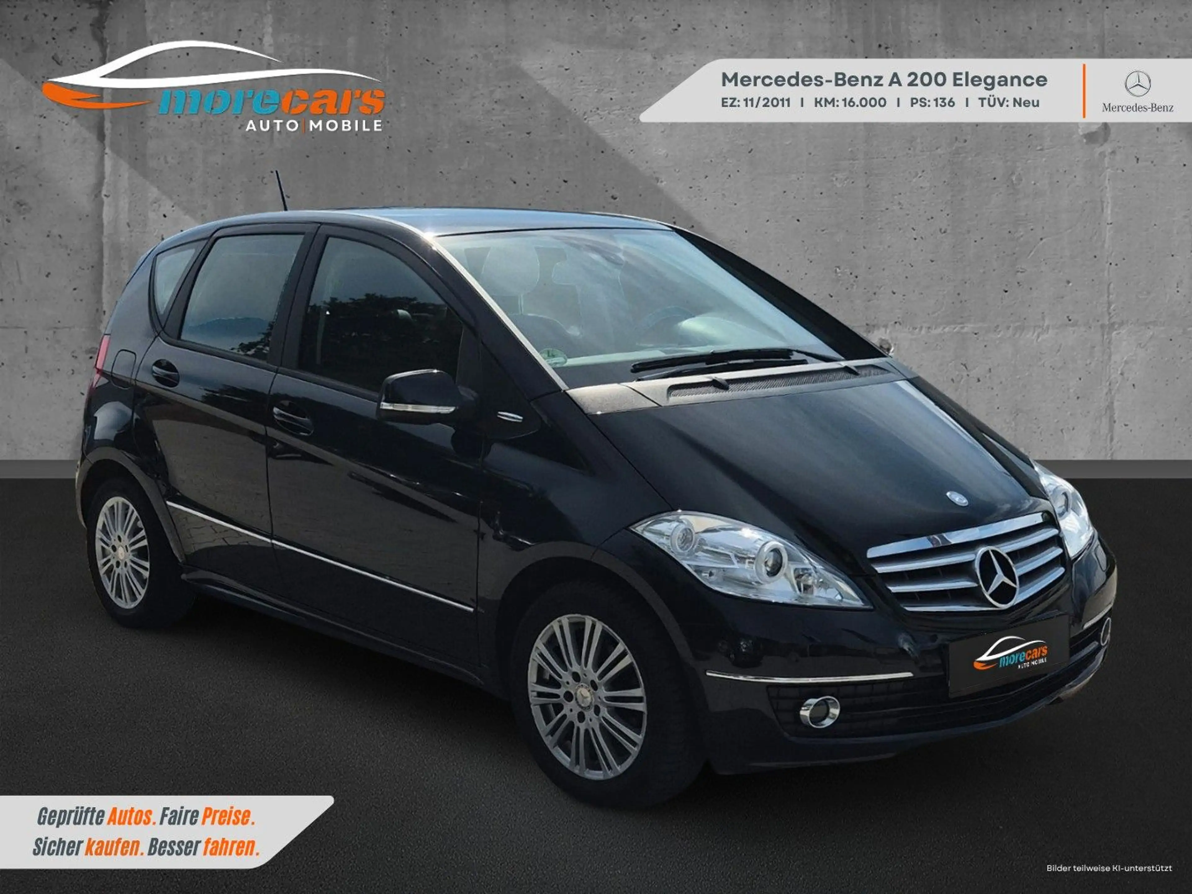 Mercedes-Benz A 200 Autom. orig. 16.000 km *Leder *Sitzheizung