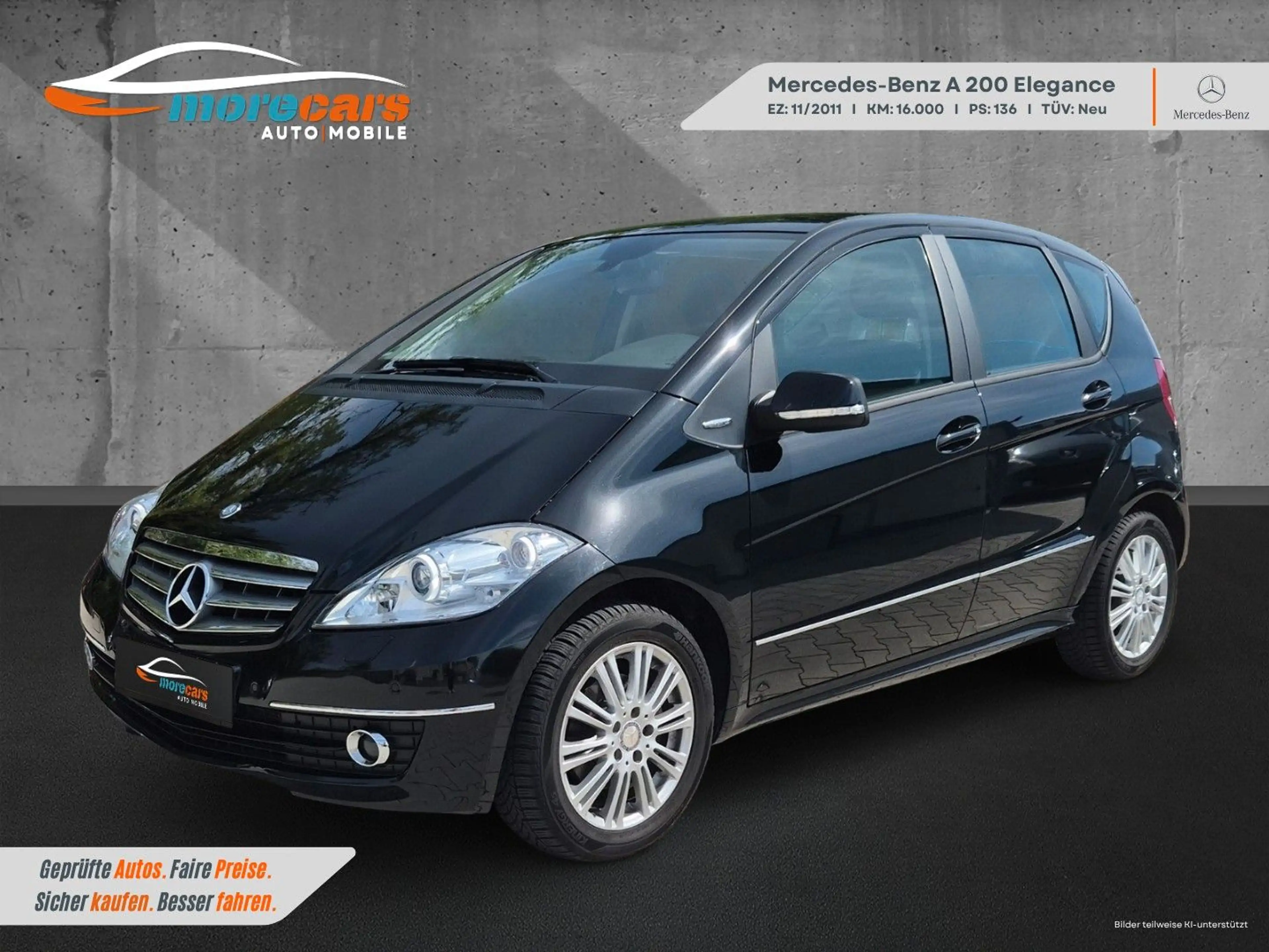 Mercedes-Benz A 200 Autom. orig. 16.000 km *Leder *Sitzheizung — photo 7