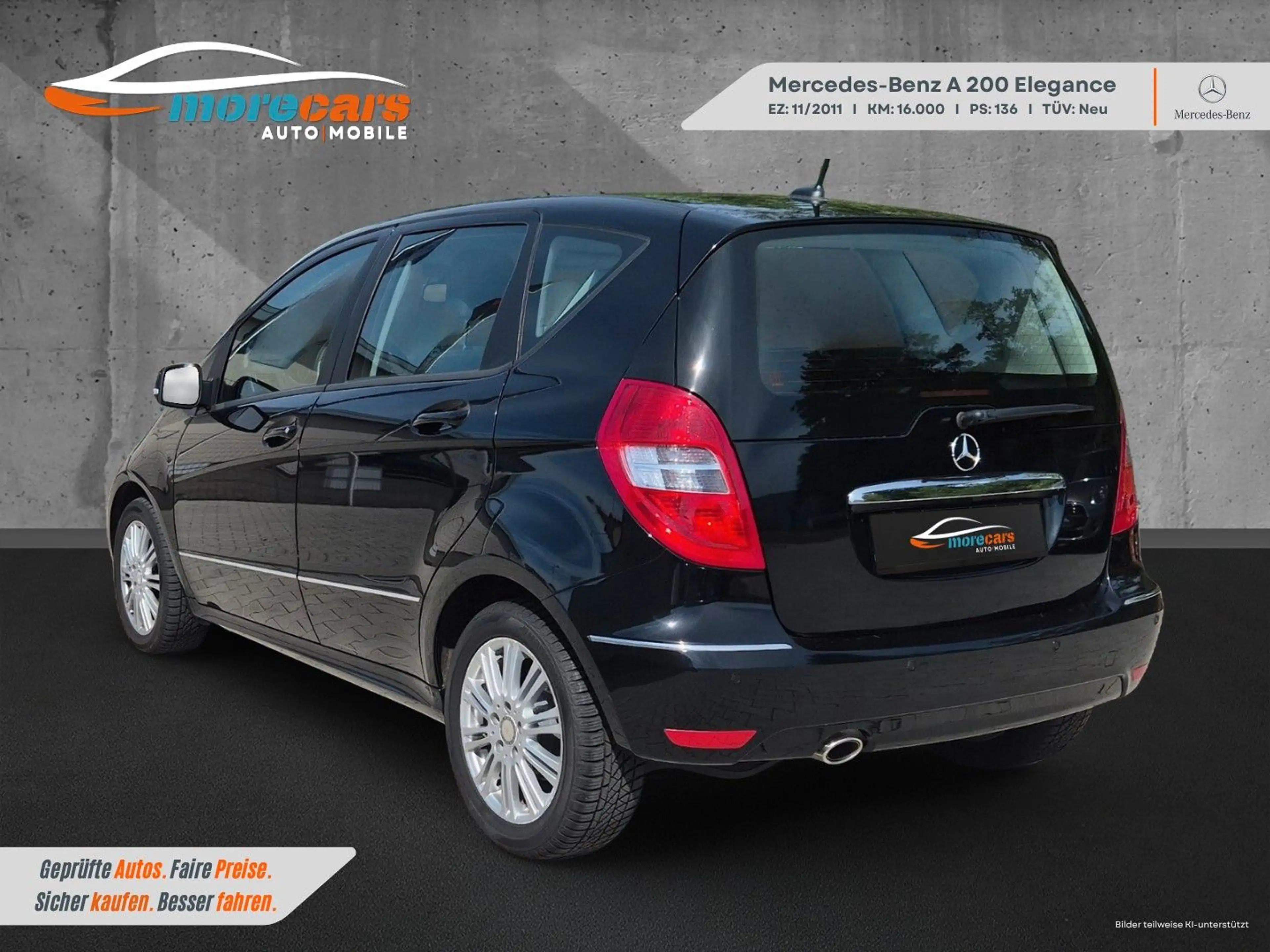 Mercedes-Benz A 200 Autom. orig. 16.000 km *Leder *Sitzheizung — photo 5
