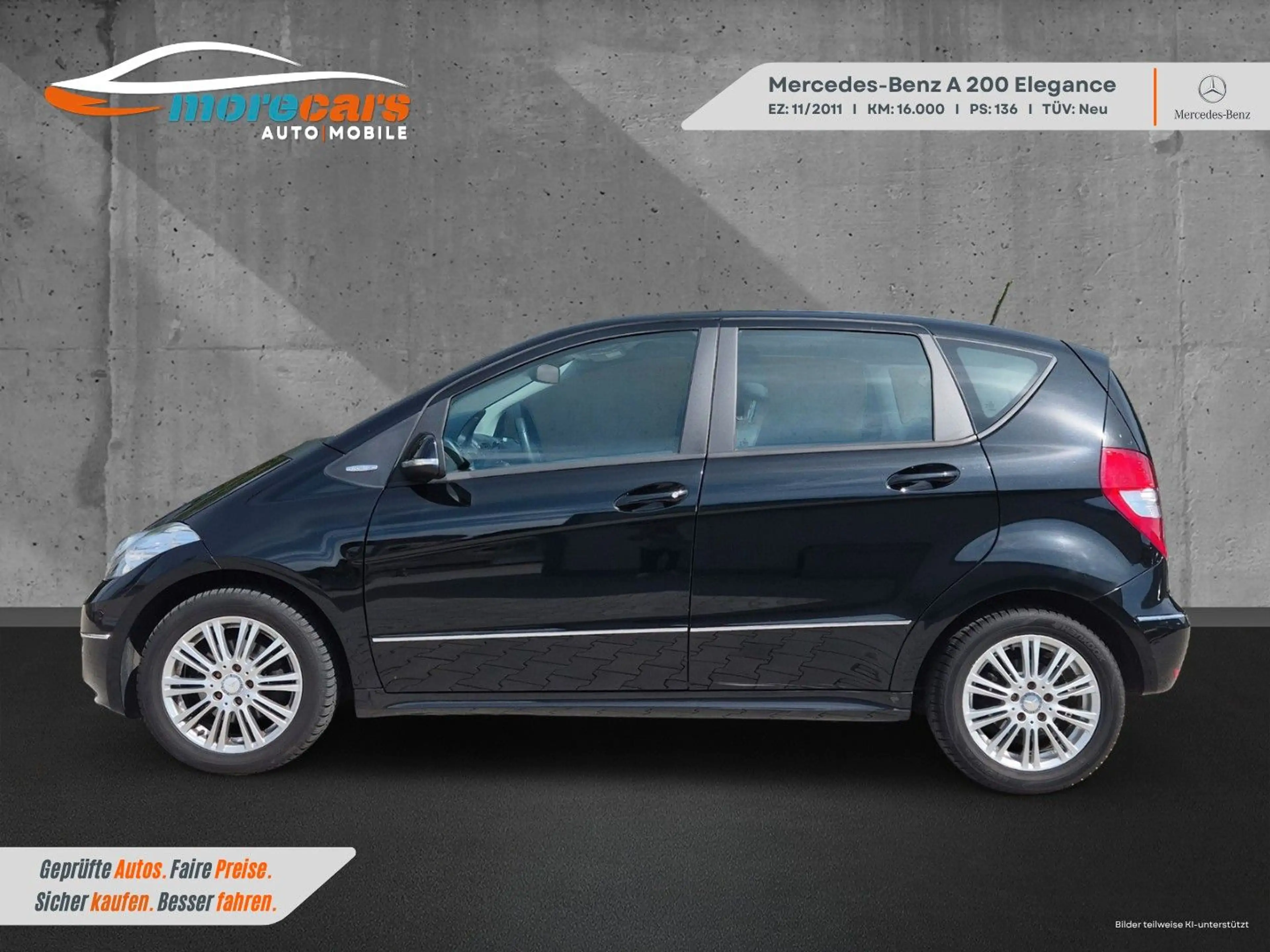 Mercedes-Benz A 200 Autom. orig. 16.000 km *Leder *Sitzheizung — photo 6