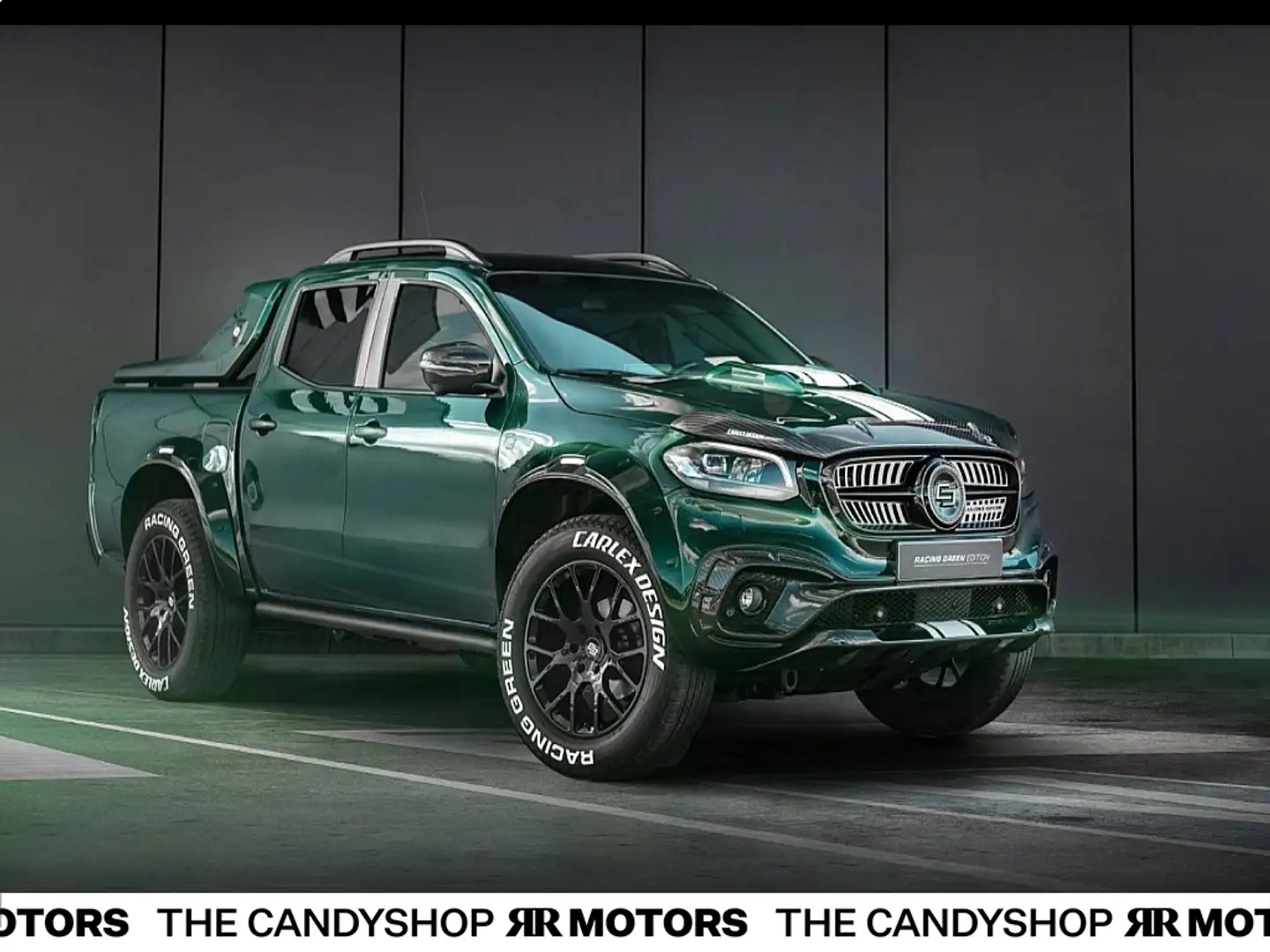 Mercedes-Benz X 350 XKL 4x4 *CARLEX*BritischRacingGreen*Carbon*1of1* Vert - 1