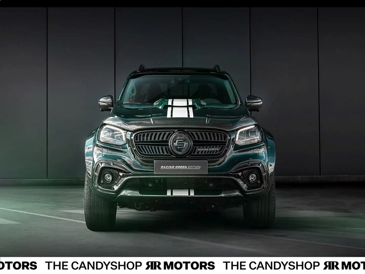 Mercedes-Benz X 350 XKL 4x4 *CARLEX*BritischRacingGreen*Carbon*1of1* Vert - 2