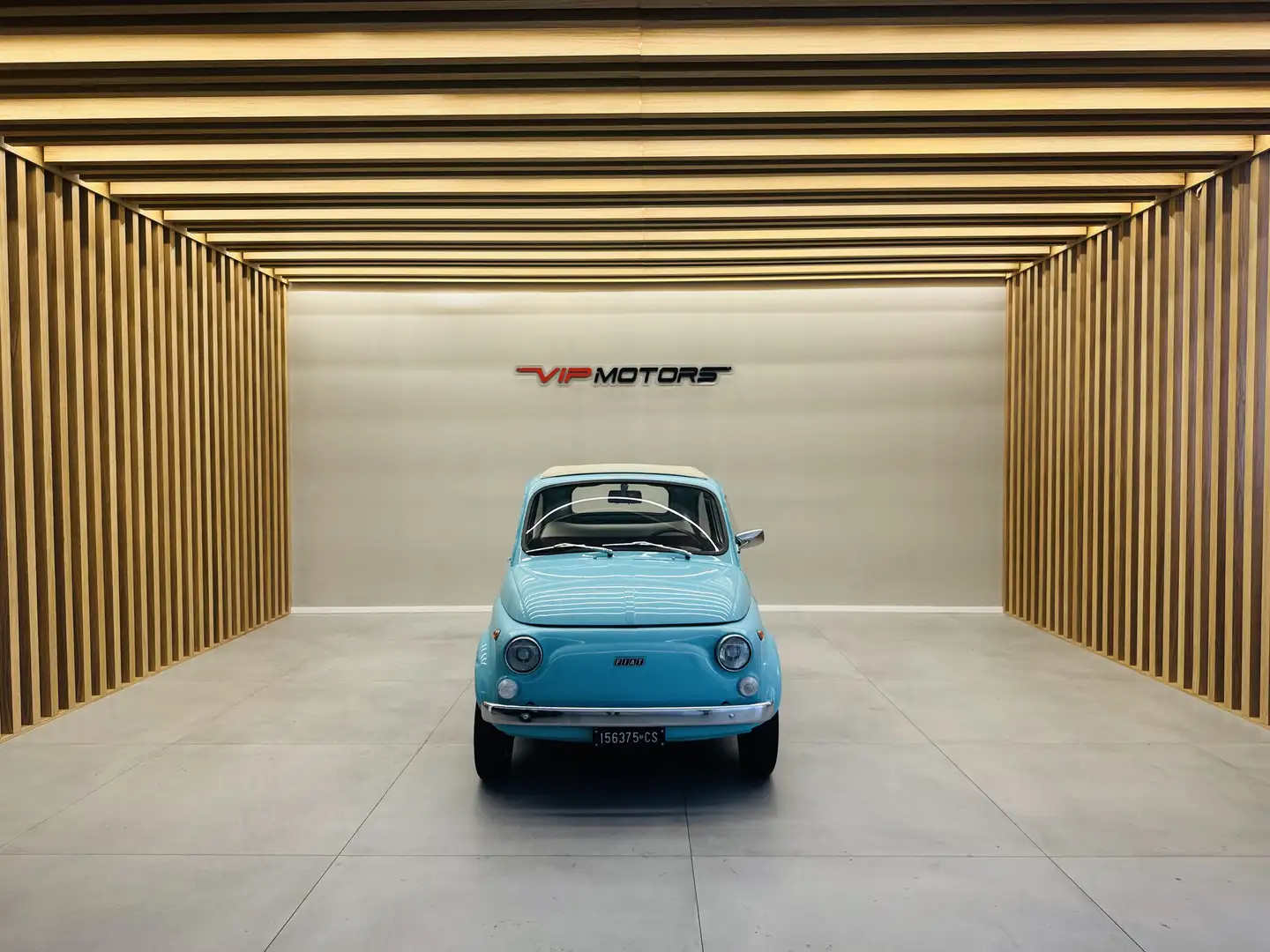Fiat 500 110F TIFFANY RESTAURO COMPLETO 2000 KM Blu/Azzurro - 2