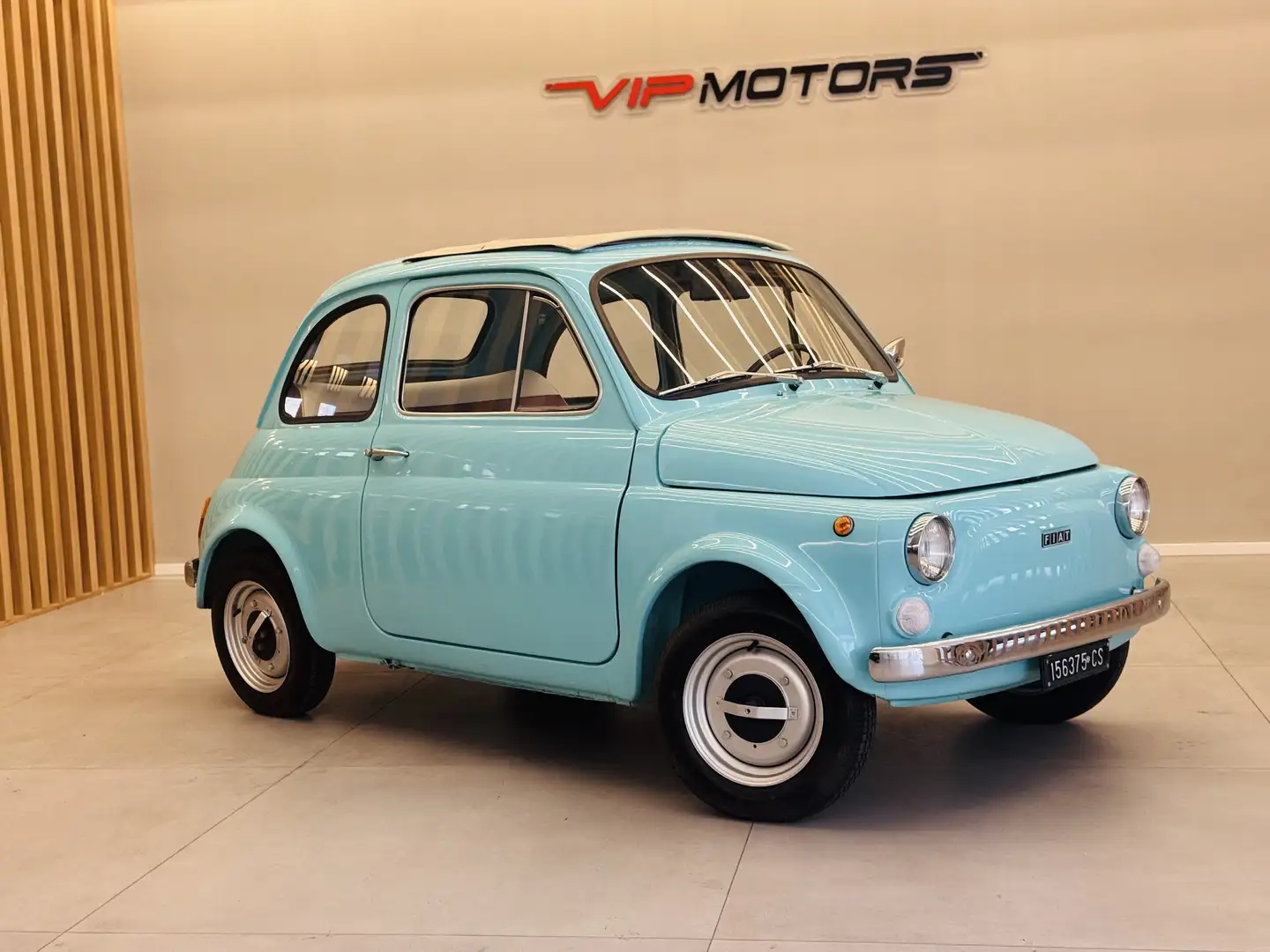 Fiat 500 110F TIFFANY RESTAURO COMPLETO 2000 KM Blu/Azzurro - 1
