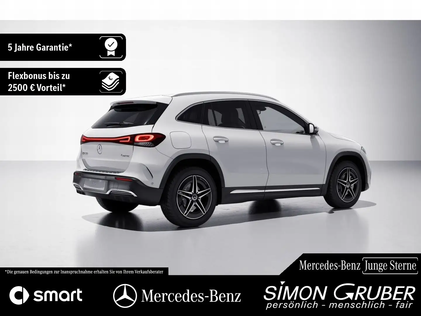 Mercedes-Benz EQA 300 4MATIC AMG Kamera Ambi Totwinkel EasyP Weiß - 2