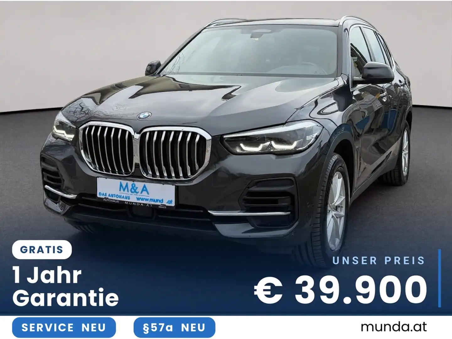 BMW X5 xDrive 25d/Navi/Autom/Leder/Garantie Schwarz - 1