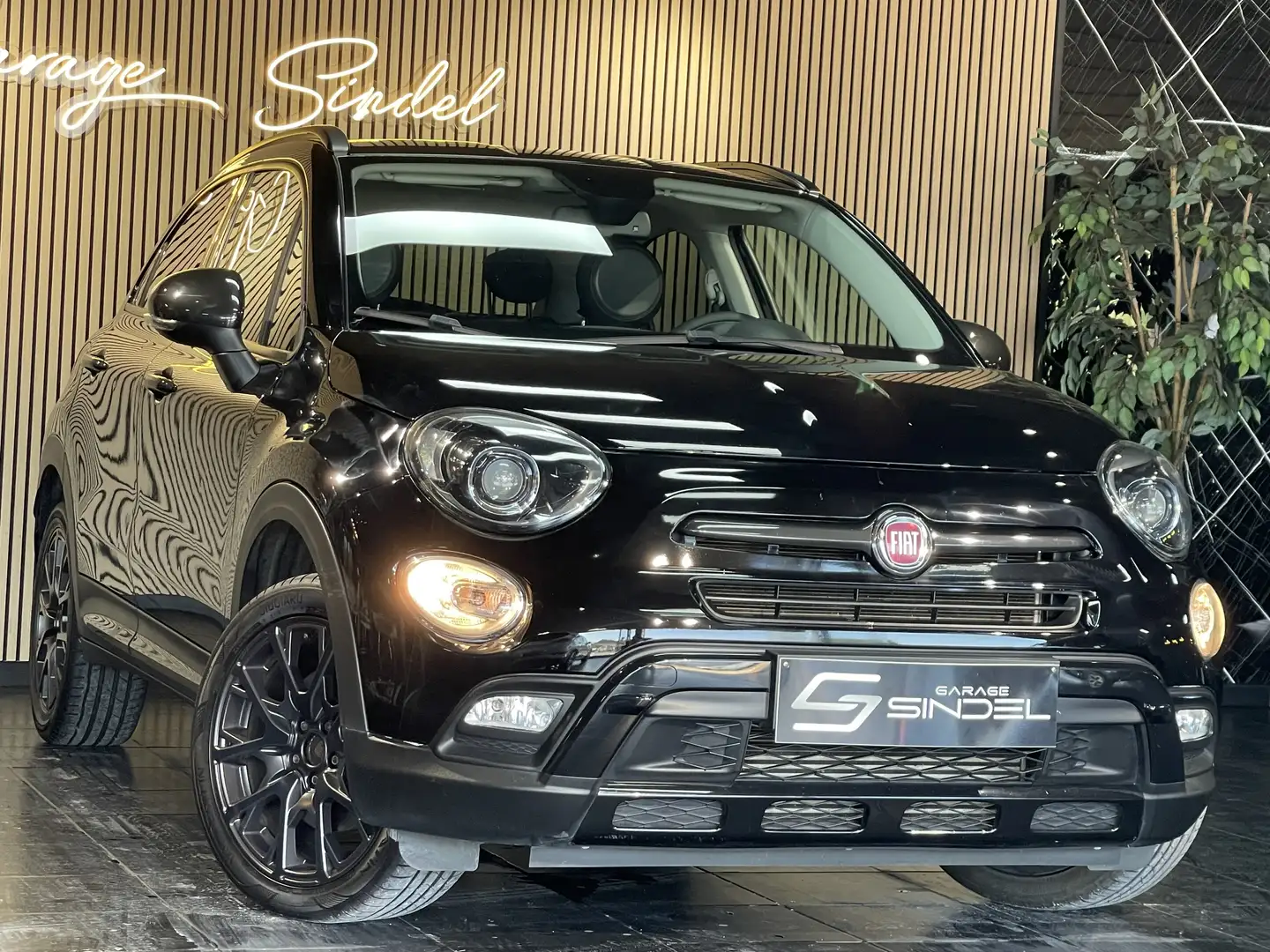 Fiat 500X 1.4 MultiAir Cross*GARANTIE 1 AN*CLIM*GPS Zwart - 2