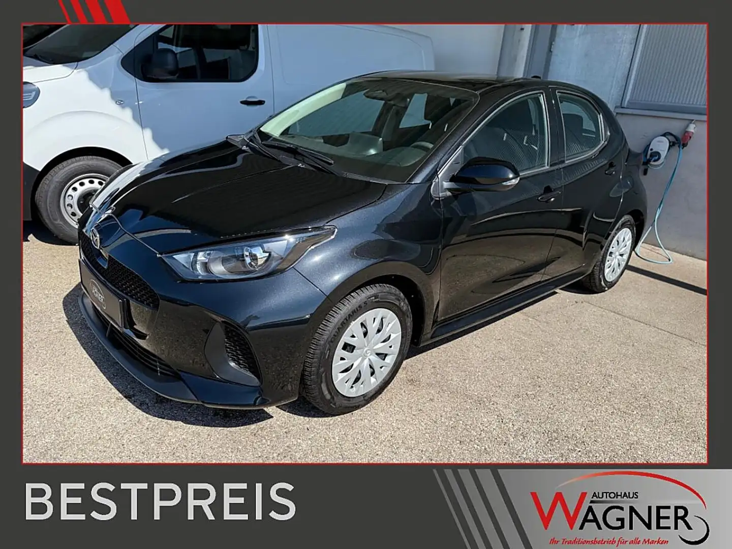 Mazda 2 Mazda2 Hybrid Prime Line Aut. Schwarz - 1