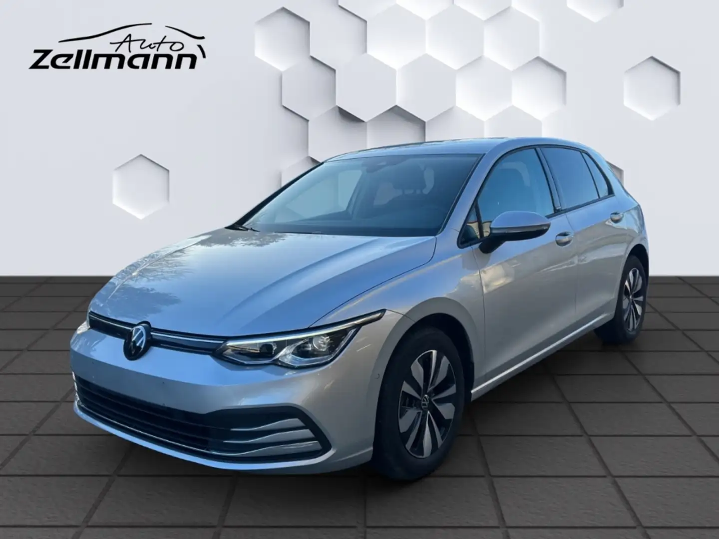 Volkswagen Golf MOVE 1,5l TSI 96KW SG GJR ParkAssist LED ACC AppCo Zilver - 1