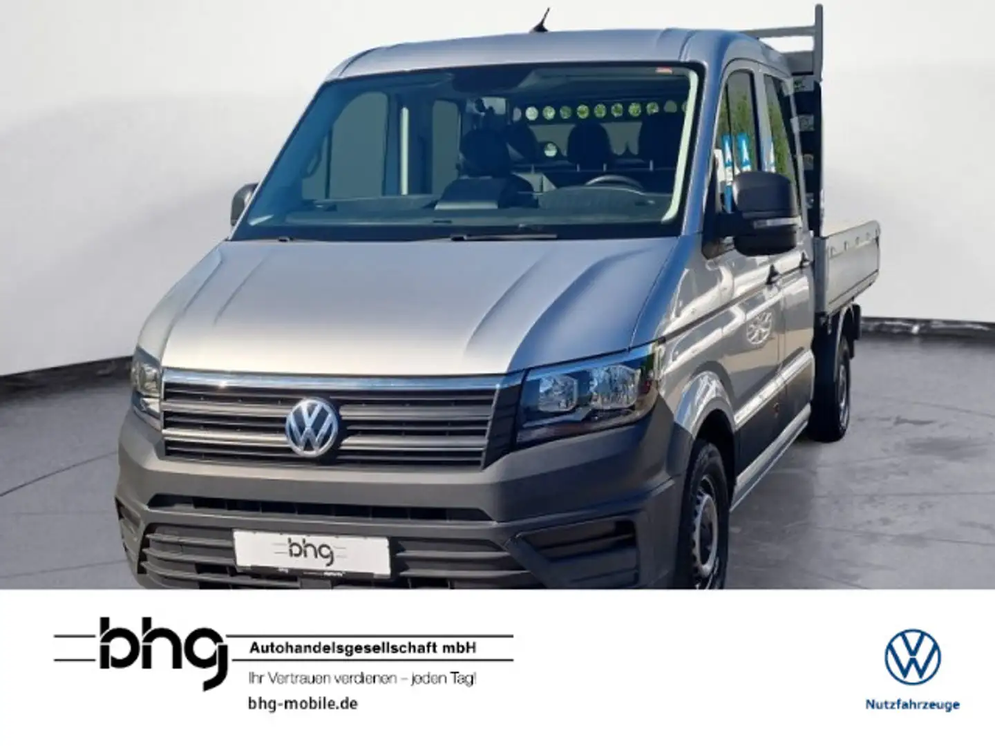 Volkswagen Crafter 35 DoKa MR 2,0 TDI Zilver - 1