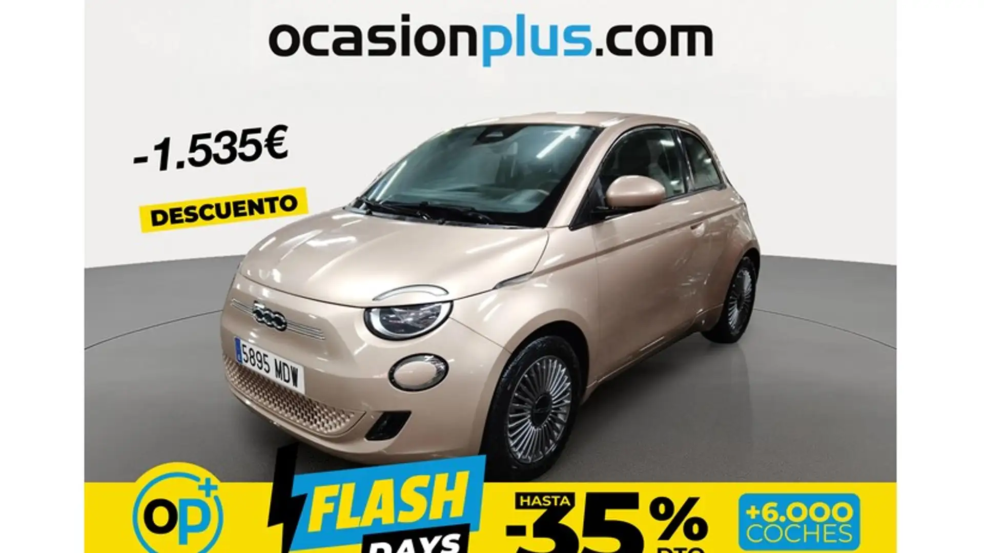 Fiat 500e Icon 87KW Burdeos - 1
