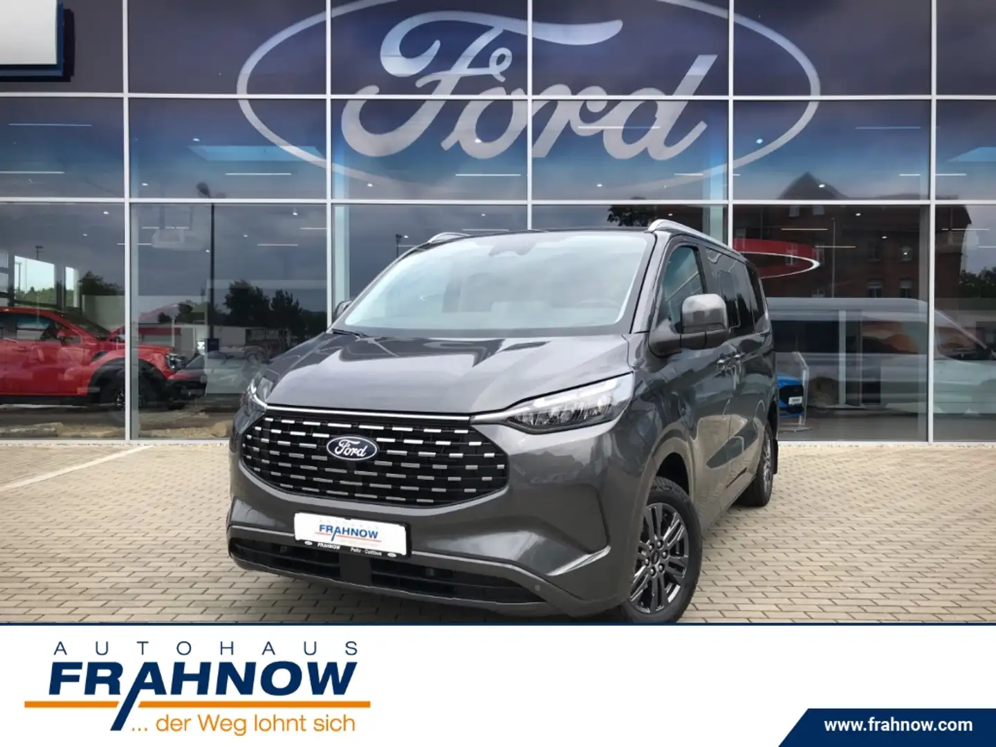 Ford Tourneo Custom 2.5 Duratec PHEV Titanium LED NAVI ACC el.Tür Grau - 1