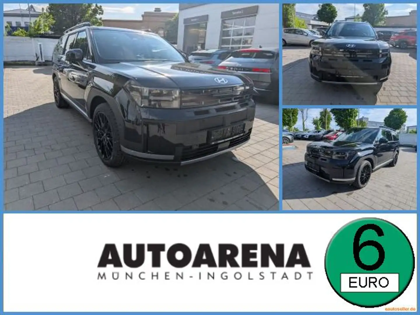 Hyundai SANTA FE 1.6 5-Sitzer T-GDI Intro 8fach Bereift Schwarz - 1