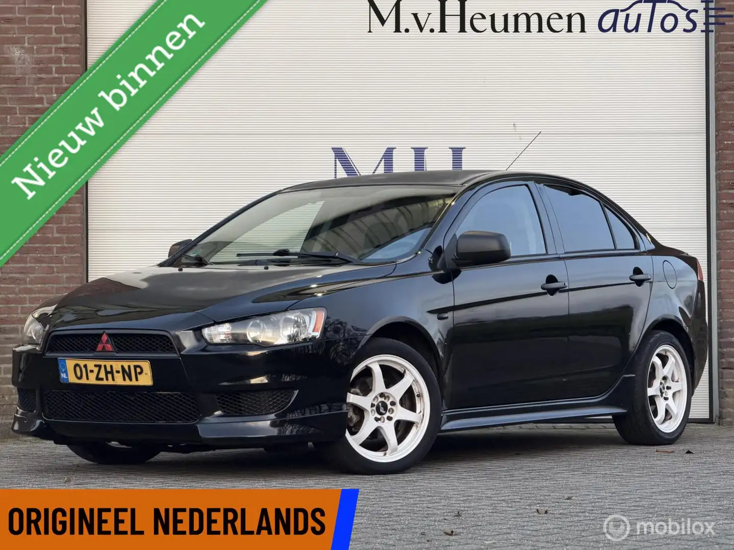 Mitsubishi Lancer Sports Sedan 1.5 JR Wheels 17'' ORG NED Airco Zwart - 1