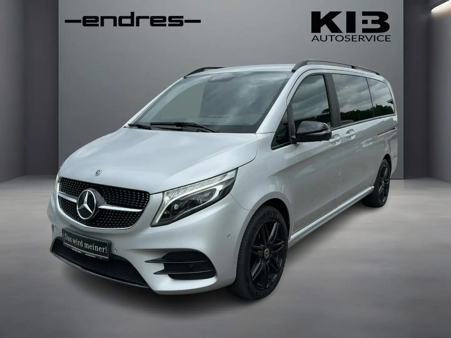 Mercedes-Benz V 300 d 4MATIC lang Exclusive Edition Exclusive+ Zilver - 1