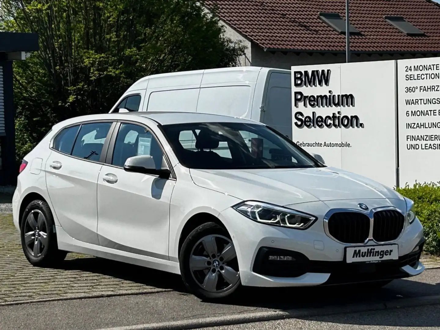 BMW 118 d Aut.LiveProf.HiFi Kamera Lenkradh.KomfZ.LED Weiß - 2