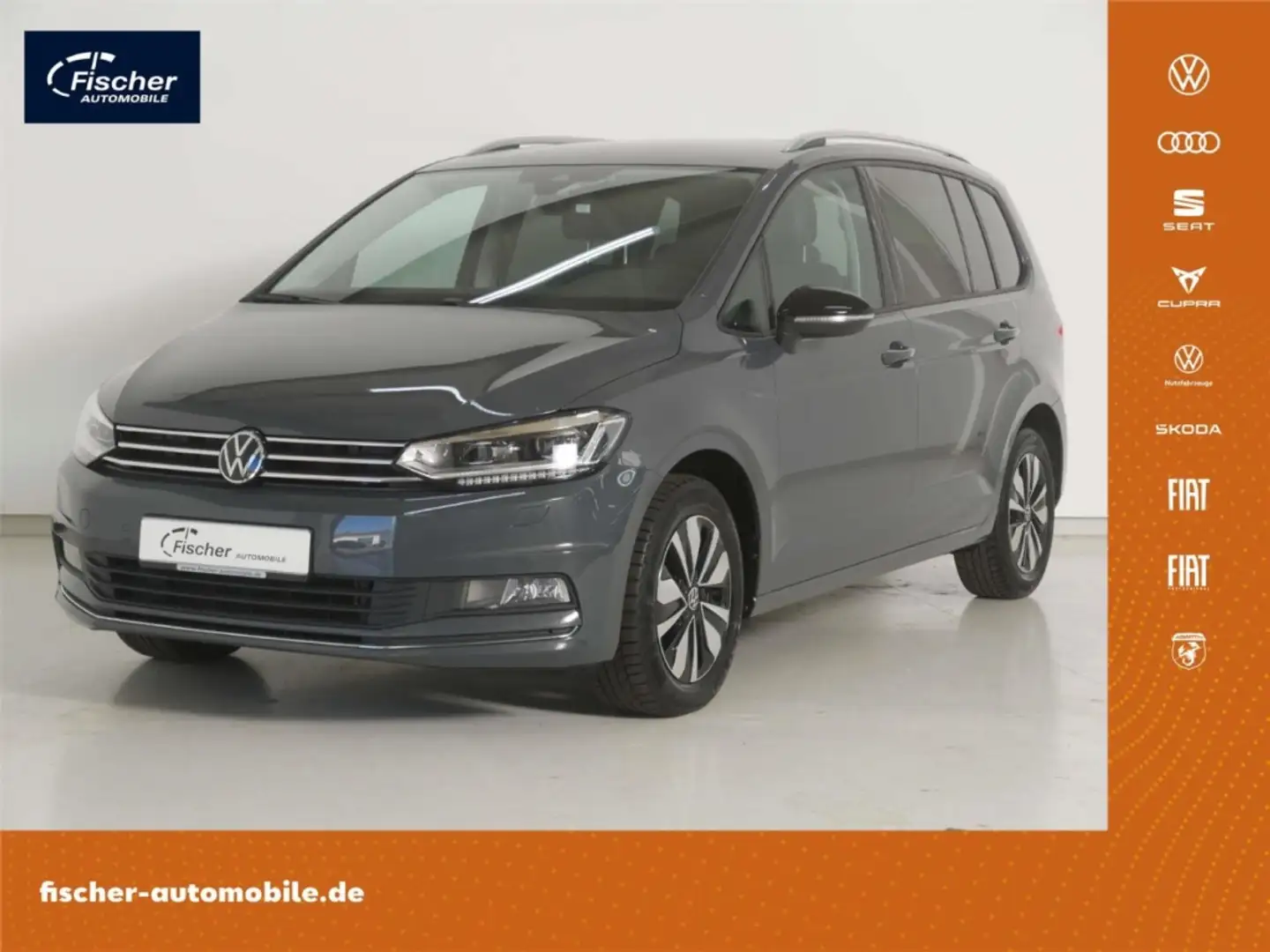 Volkswagen Touran 2.0 TDI Goal DSG NAV/LED/7-Sitzer/Kamera Gris - 1