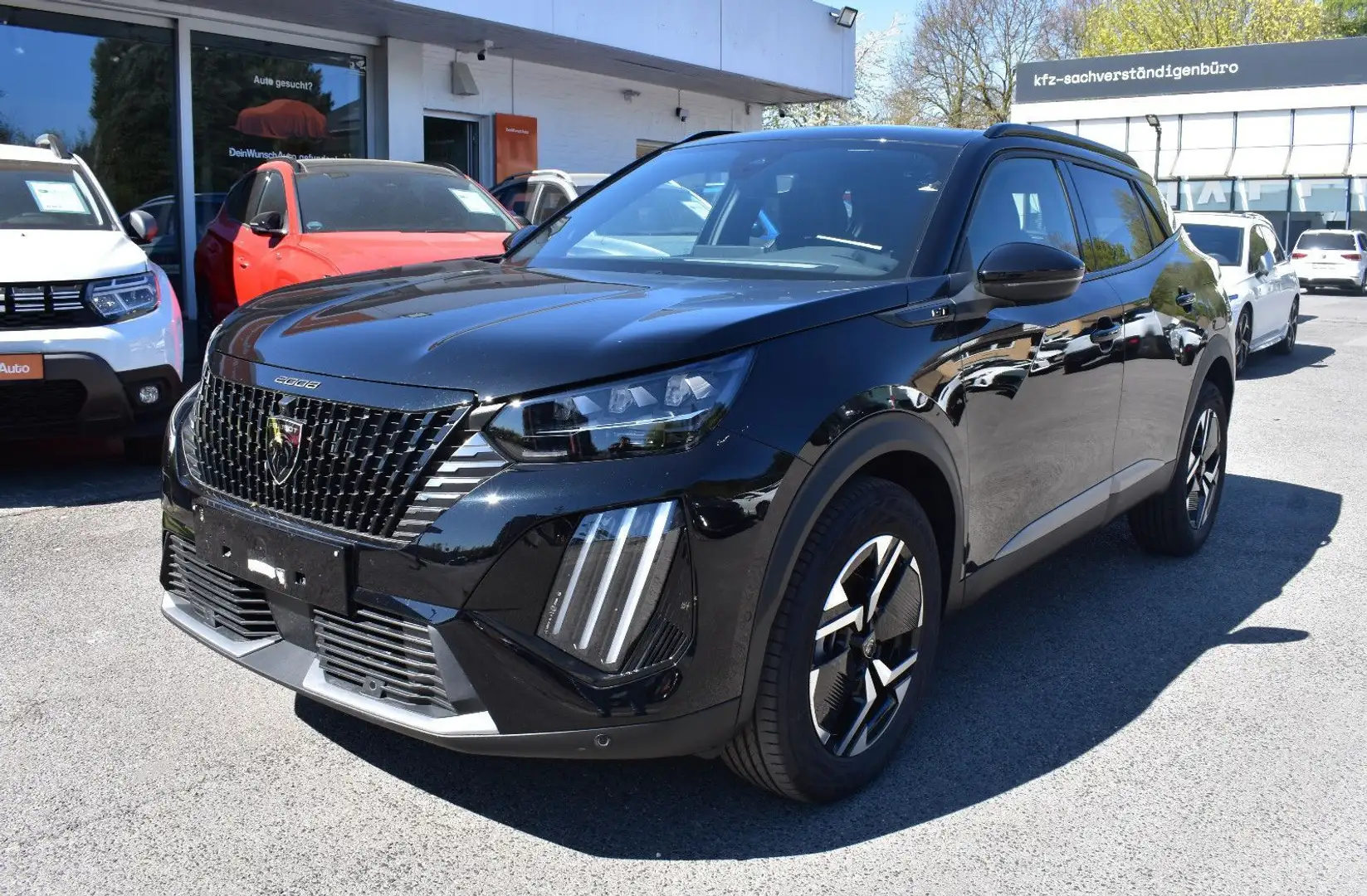 Peugeot 2008 1.2 EAT8 130 GT Navi Pano 360° GJR SOFORT Noir - 1