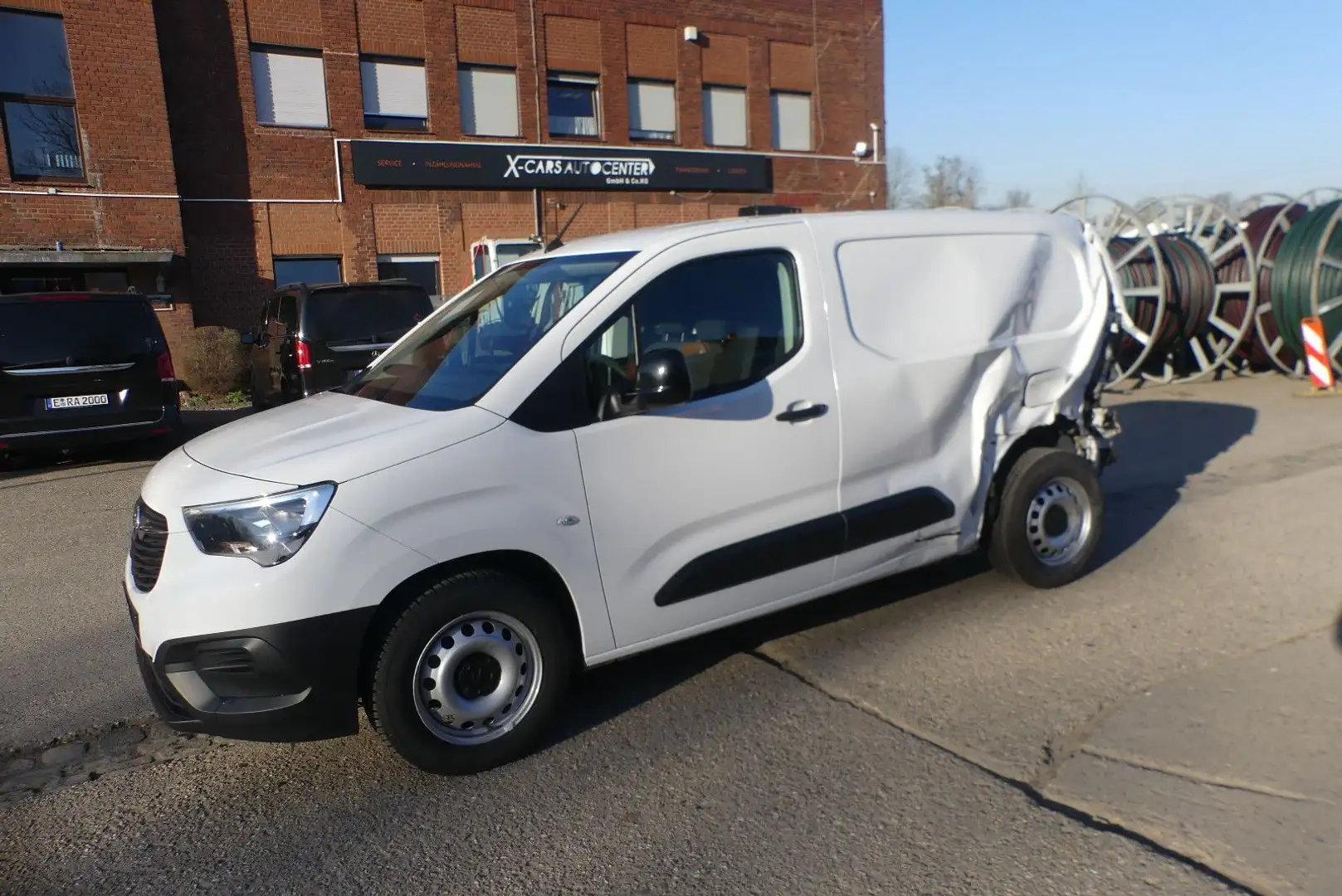 Opel Combo Edition XL*Temp*Klima*Navi*PDC*Unfallwagen Wit - 1