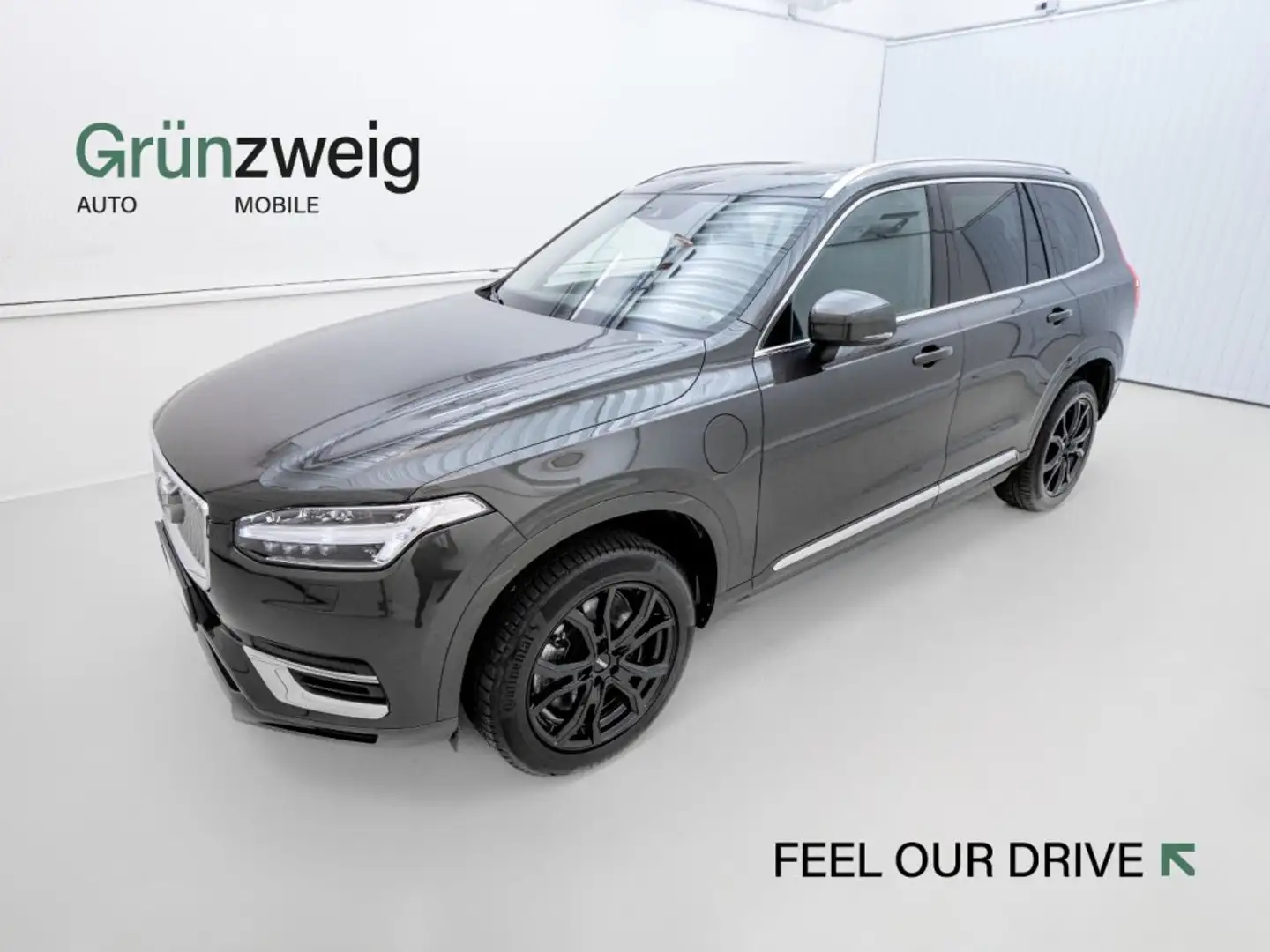 Volvo XC90 Recharge Inscription Expression, T8 AWD Plug-in Hy Grau - 1