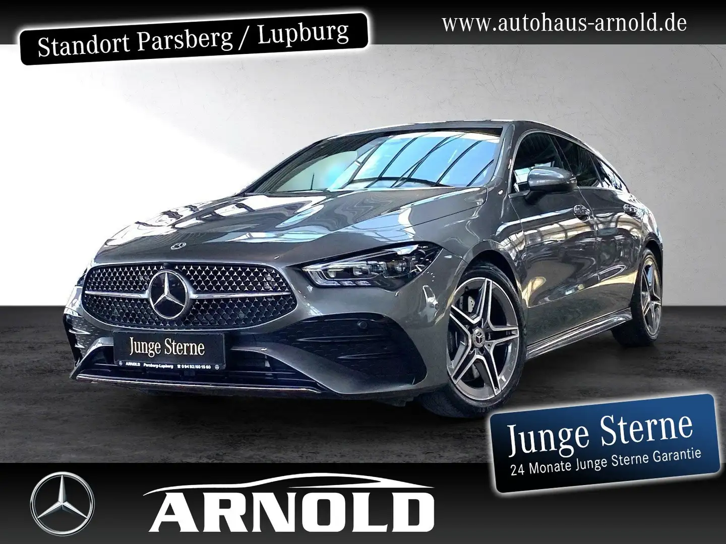 Mercedes-Benz CLA 250 CLA 250 4M SB AMG Line Leder MULTIBEAM Kamera  LED Grau - 1