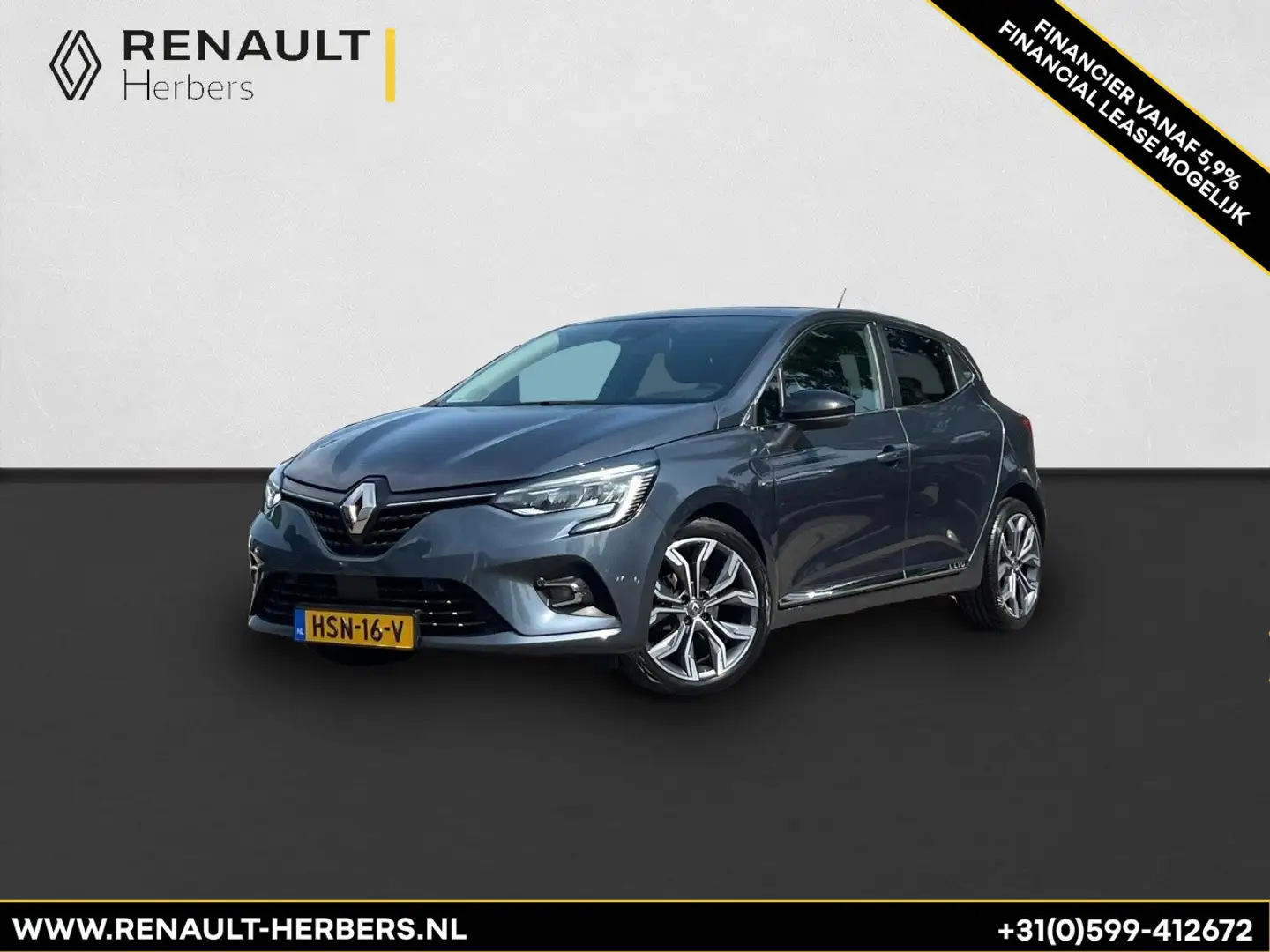 Renault Clio 1.0 TCe Intens CAMERA / 17 INCH / HEEL VEEL OPTIES Grijs - 1