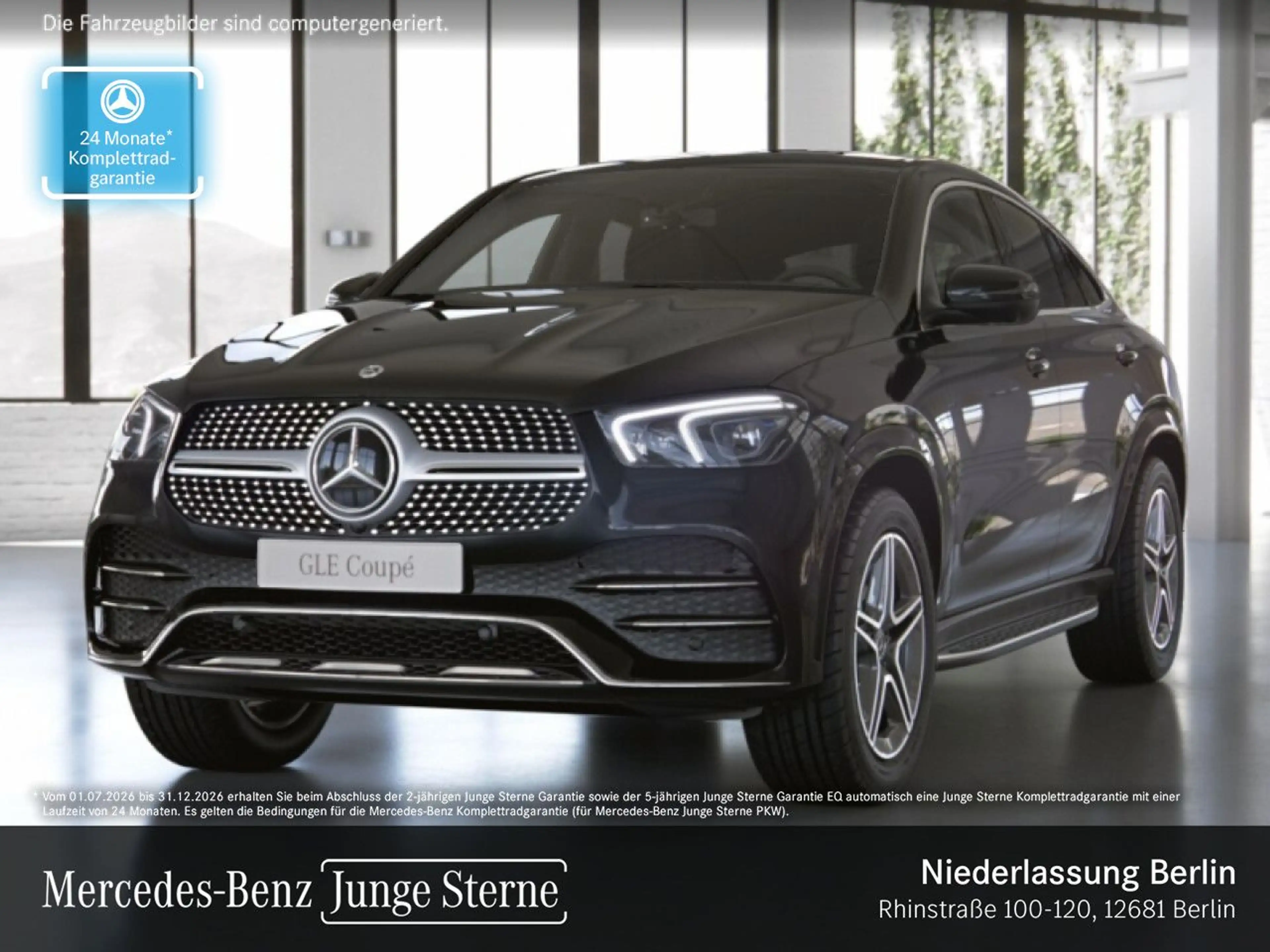 Mercedes-Benz GLE 350 d Coupé 4M AMG+PANO+360+MULTIBEAM+STHZG
