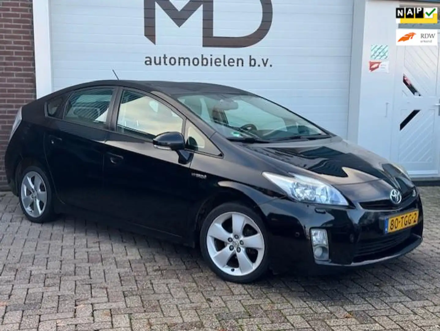 Toyota Prius 1.8 Dynamic - Perfect onderhouden - Head-UP Black - 1