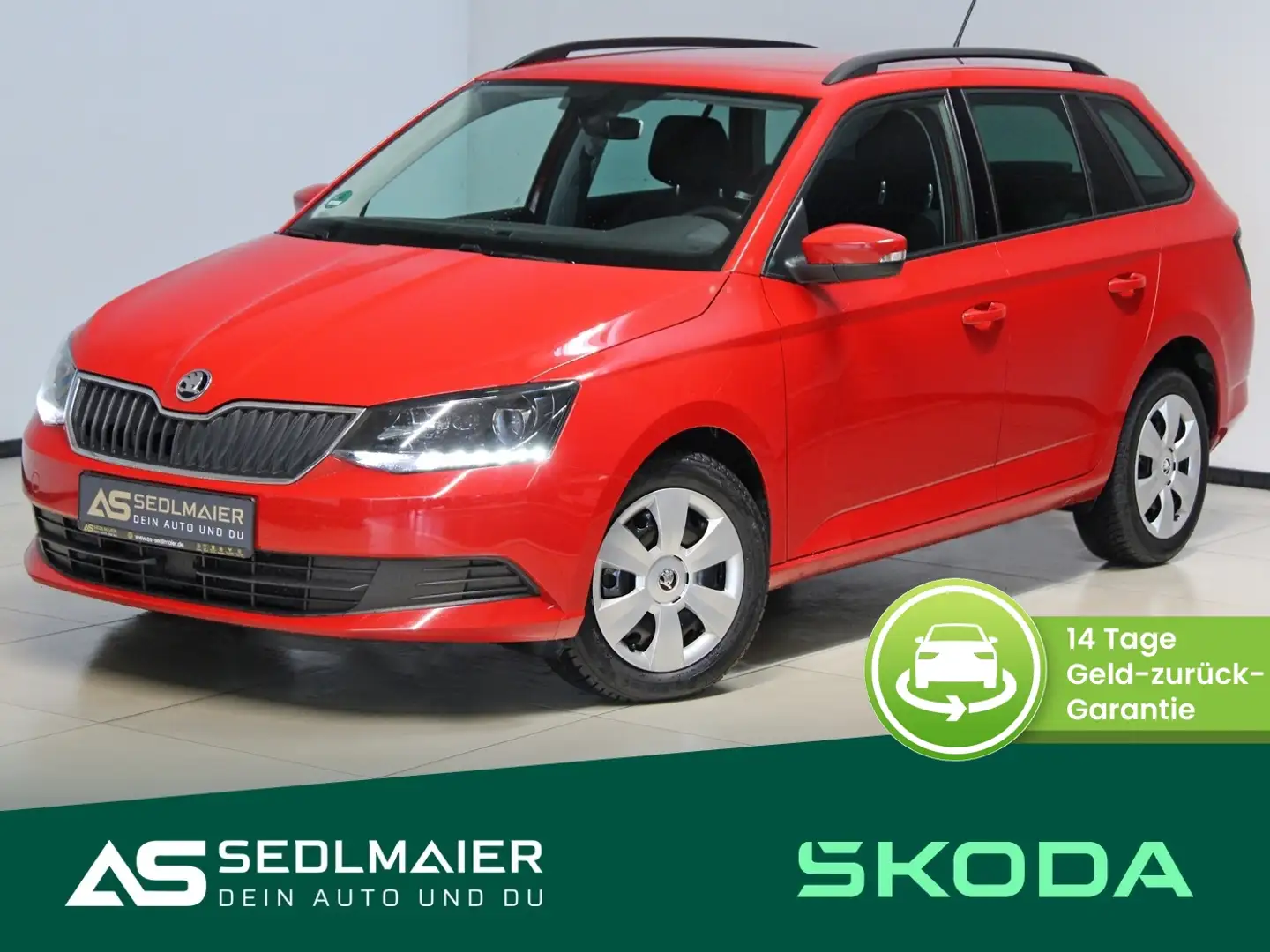 Skoda Fabia Combi 1.4 TDI Ambition PDC|NAV|SHZ|ACC Rot - 1