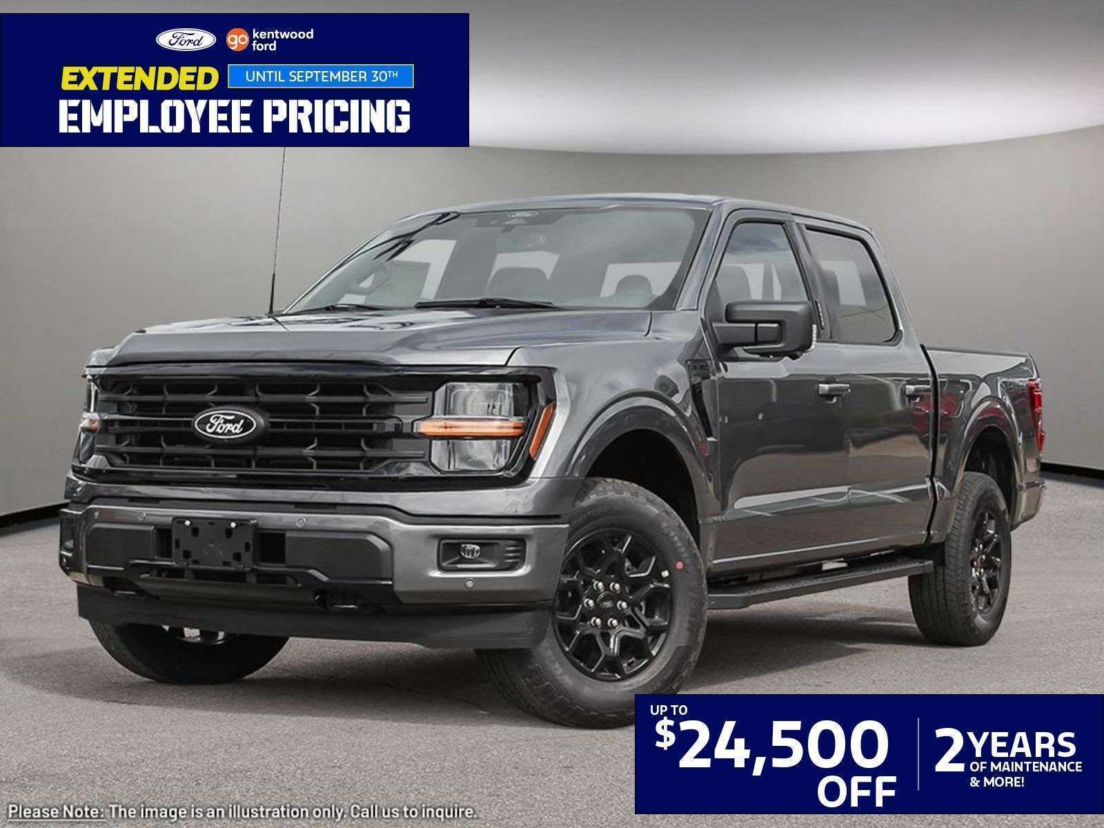 2026 Ford F-150 XLT| Equipment Group 301A| 3.5L V6 Ecoboost Engine| XLT Black Appearance Package| BLIS| Cruise Control| Ford App| Hill St