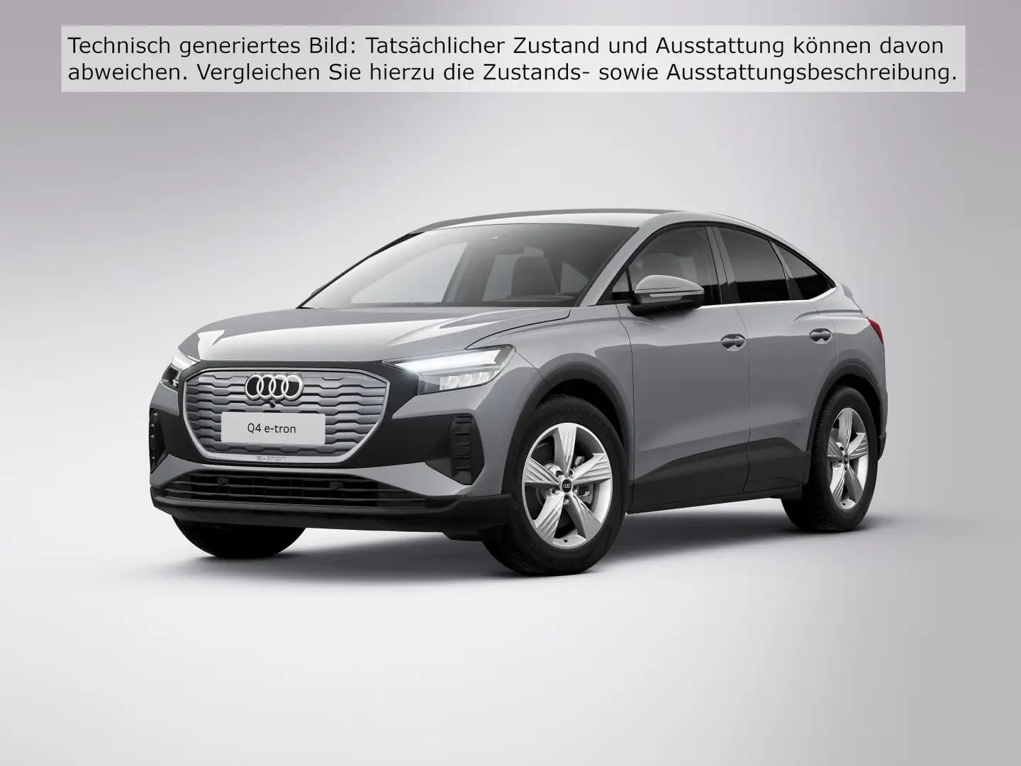 Audi Q4 e-tron Sportback 40 S LINE RAUTE KAMERA NAVI+ Grau - 2