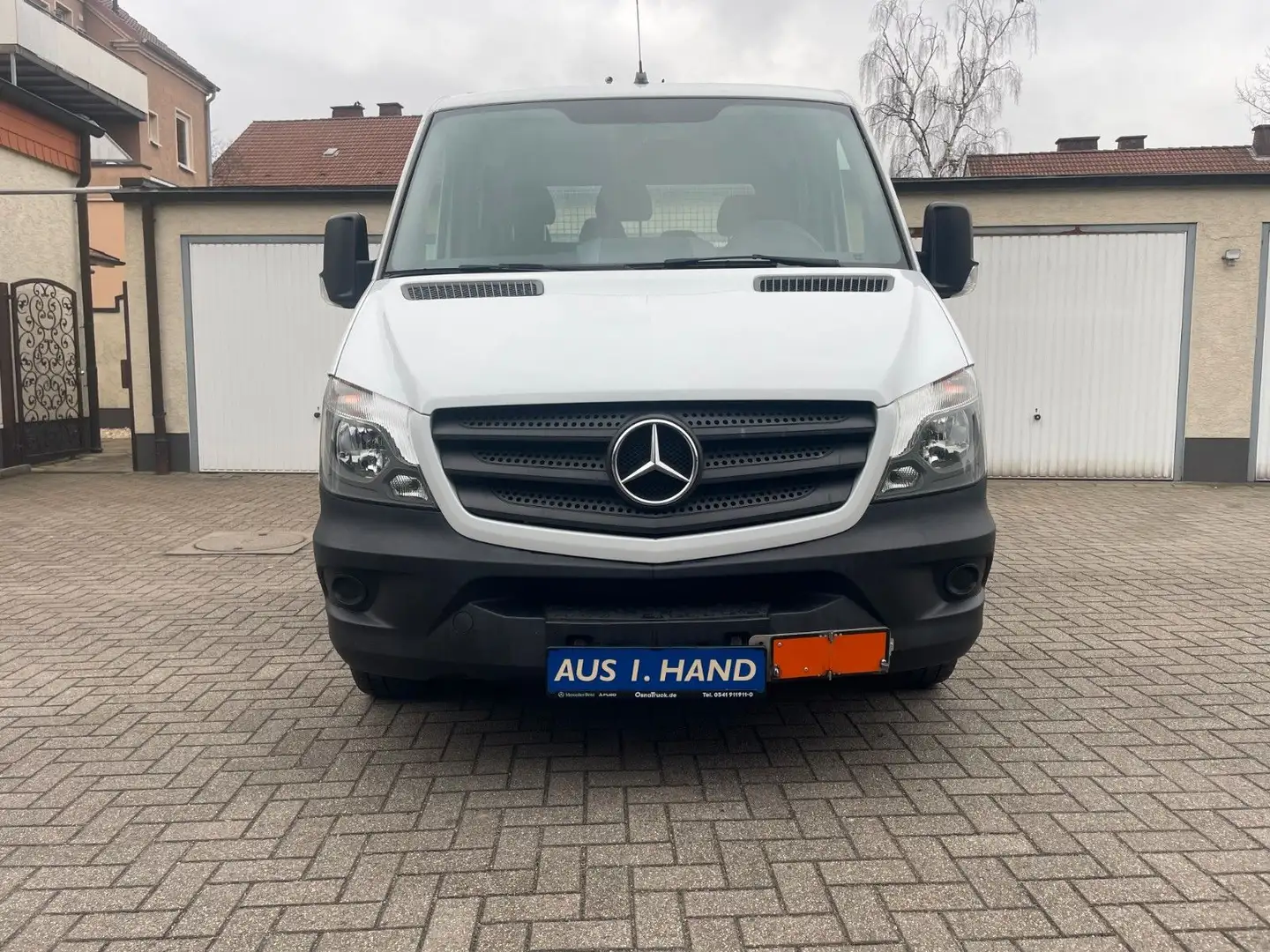 Mercedes-Benz SPRINTER PRITSCHE DOKA 7SITZER KLIMA BLUETOO AHK Blanco - 1