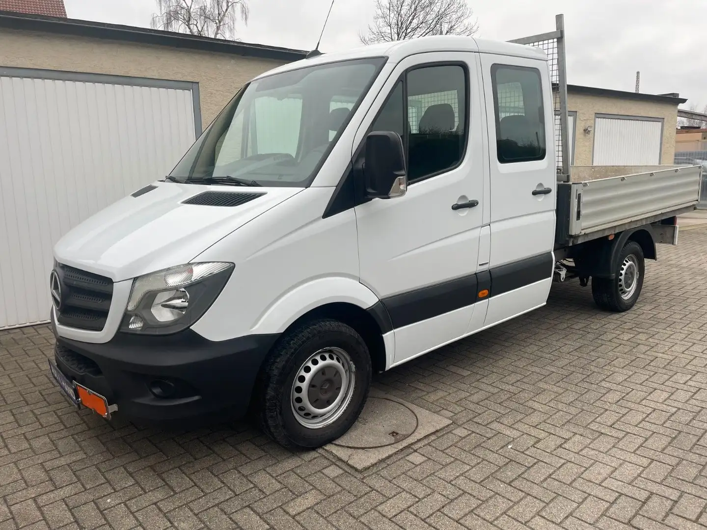 Mercedes-Benz SPRINTER PRITSCHE DOKA 7SITZER KLIMA BLUETOO AHK Blanco - 2
