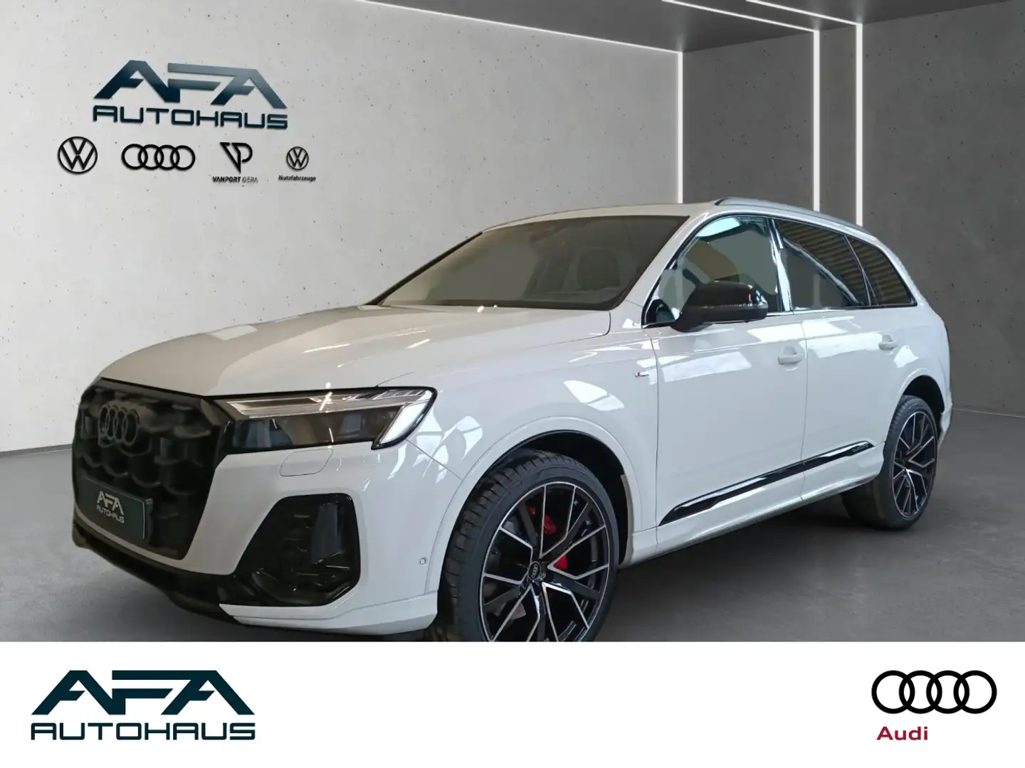Audi Q7 3.0 TDI quattro S-Line StdHz*Pano*AHK*B&O Weiß - 1