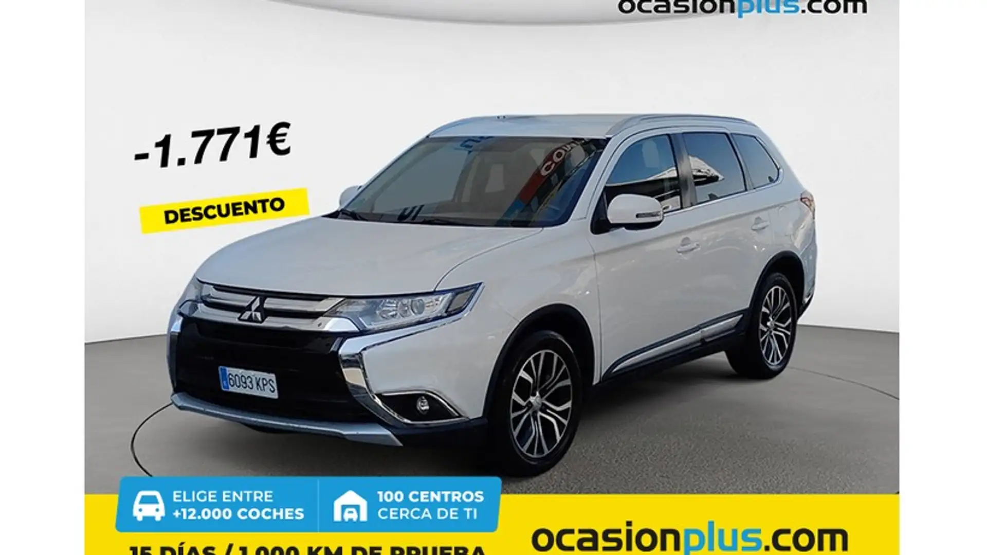 Mitsubishi Outlander 200 MPI Motion 2WD 5pl. CVT Blanco - 1