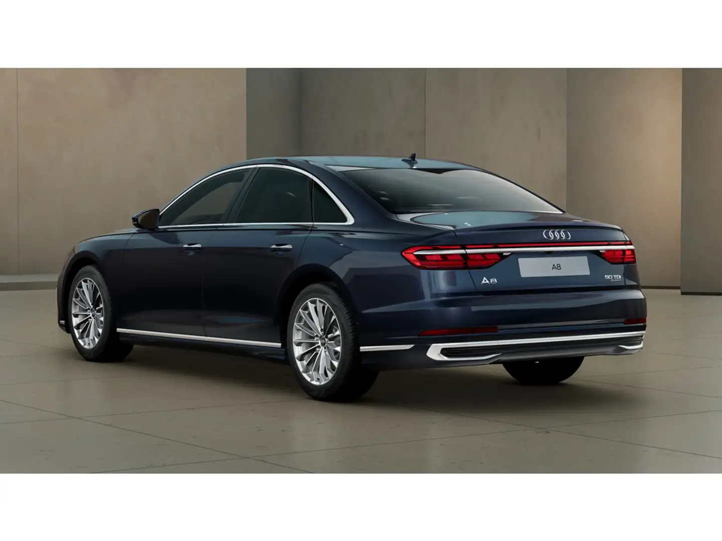 Audi A8 50TDI HD Matrix/OLED/Pano/STHZ/HuD/360° Blau - 2