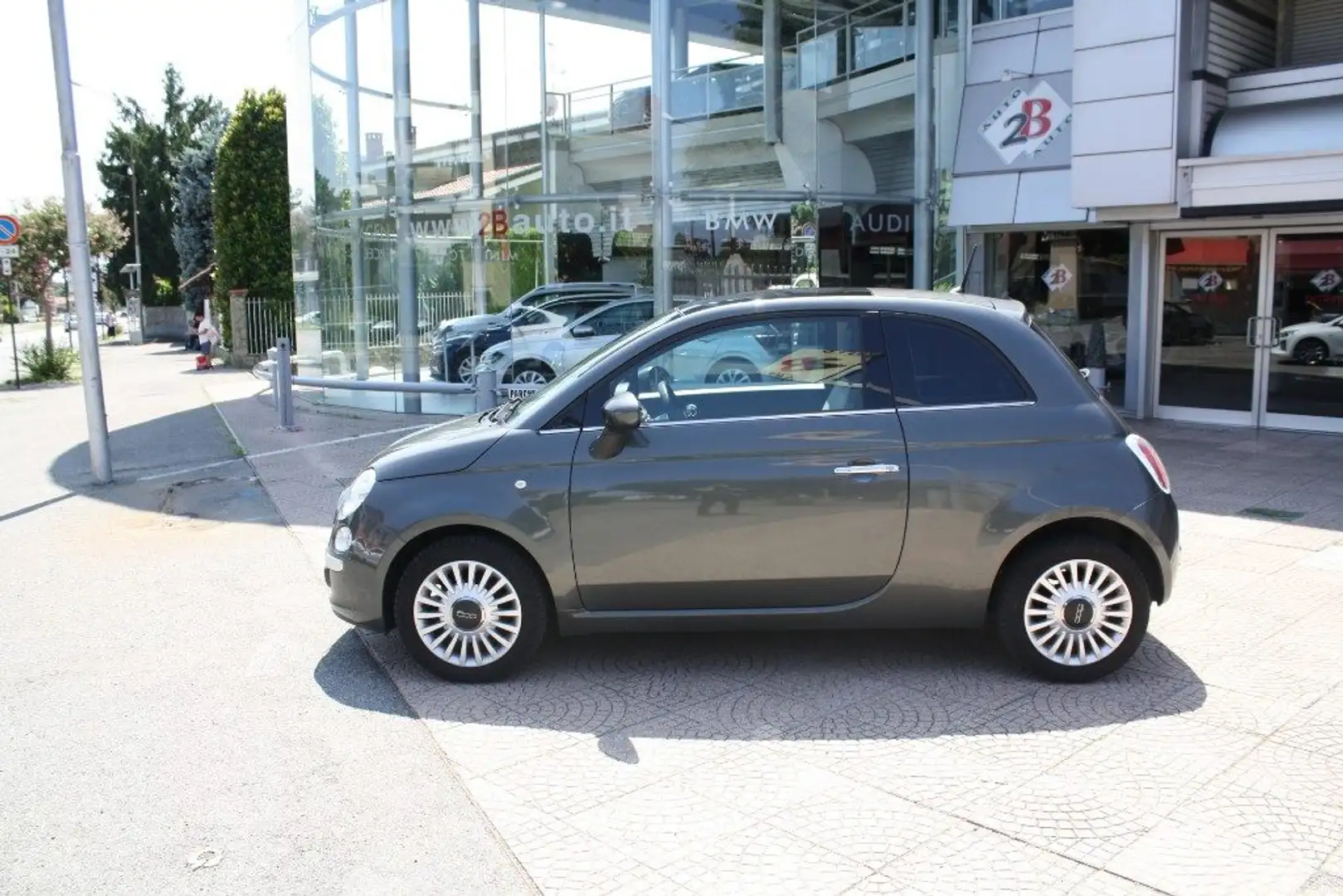 Fiat 500 1.2 Lounge Grigio - 2