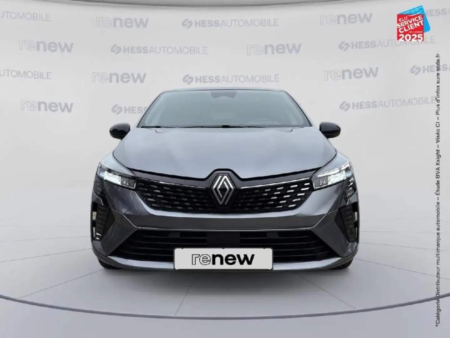 Renault Clio 1.6 E-Tech 145ch full hybrid Techno - 24 GPS Camera Gris - 2