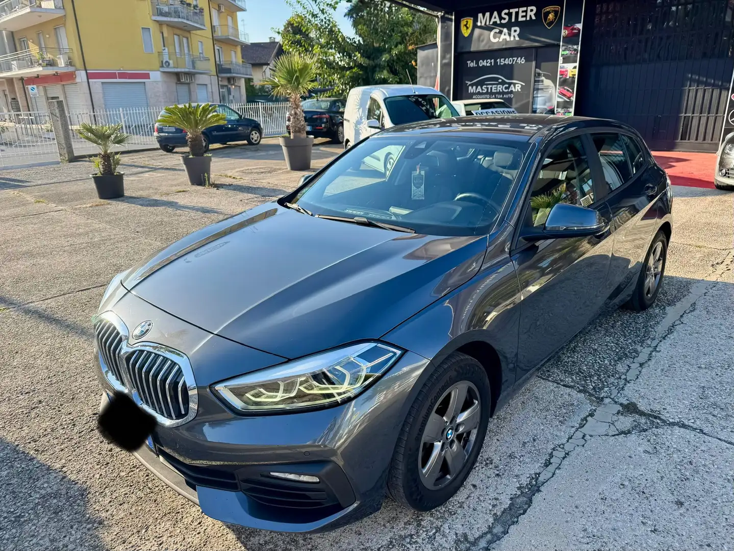 BMW 116 116d 116cv AUT. NAVI TEL 2020 (PERMUTO) Grigio - 2